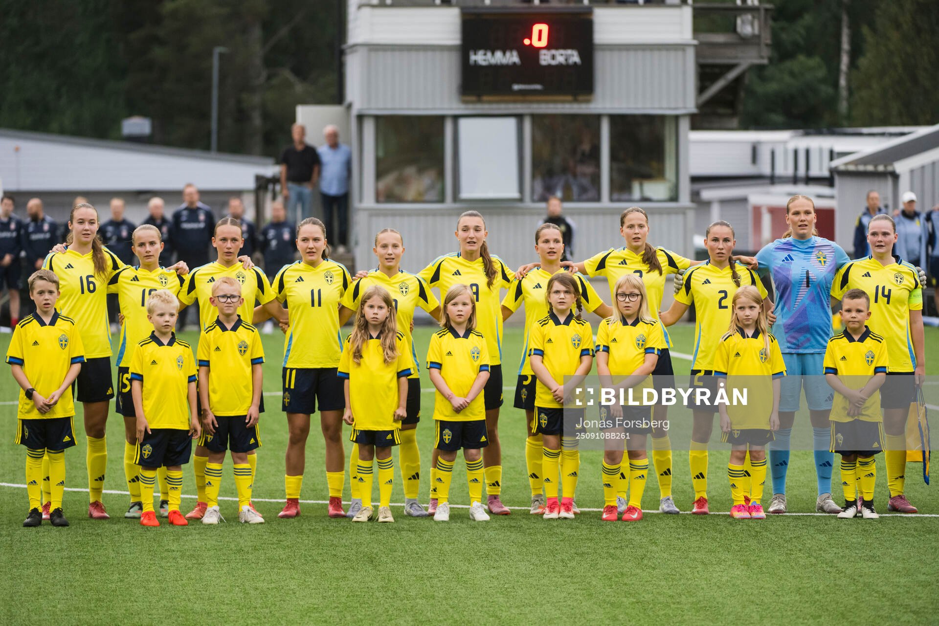 Sveriges Lilian Häggkvist, Lina Selander Löfgren, Lovisa