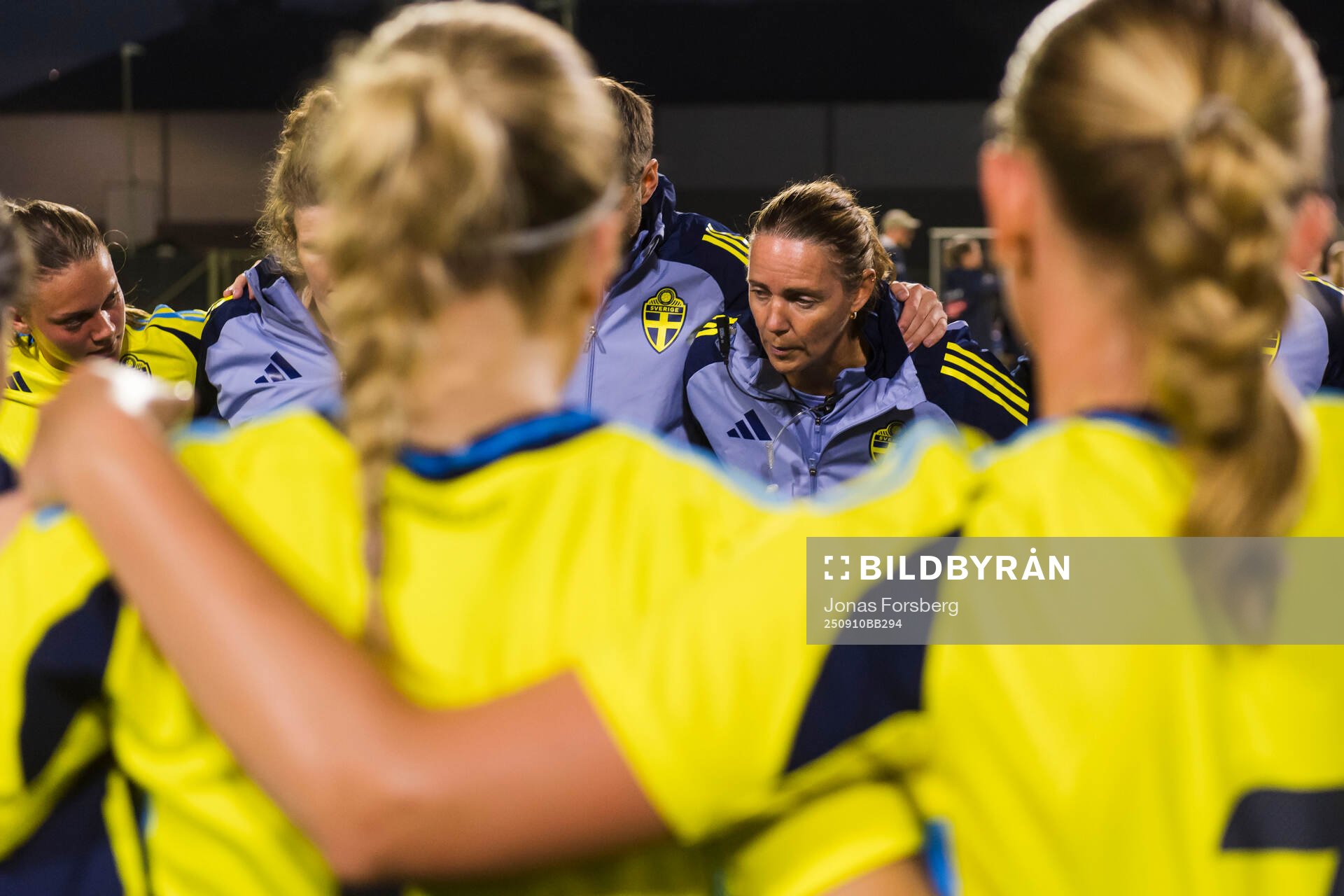 Sveriges Förbundskapten Lovisa Delby