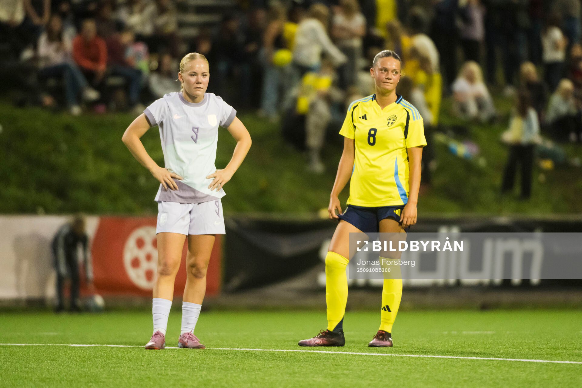 Sveriges Hilda Kruger och Norges Hanne Nesse