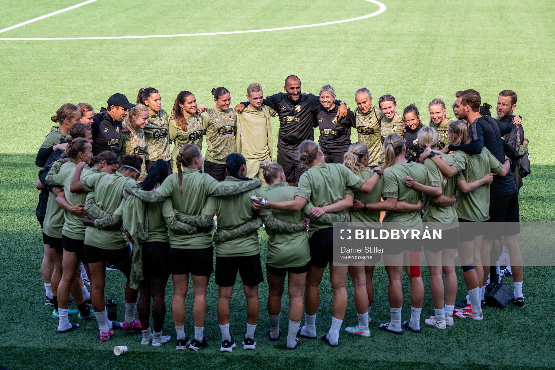 The Häcken-team is gathered