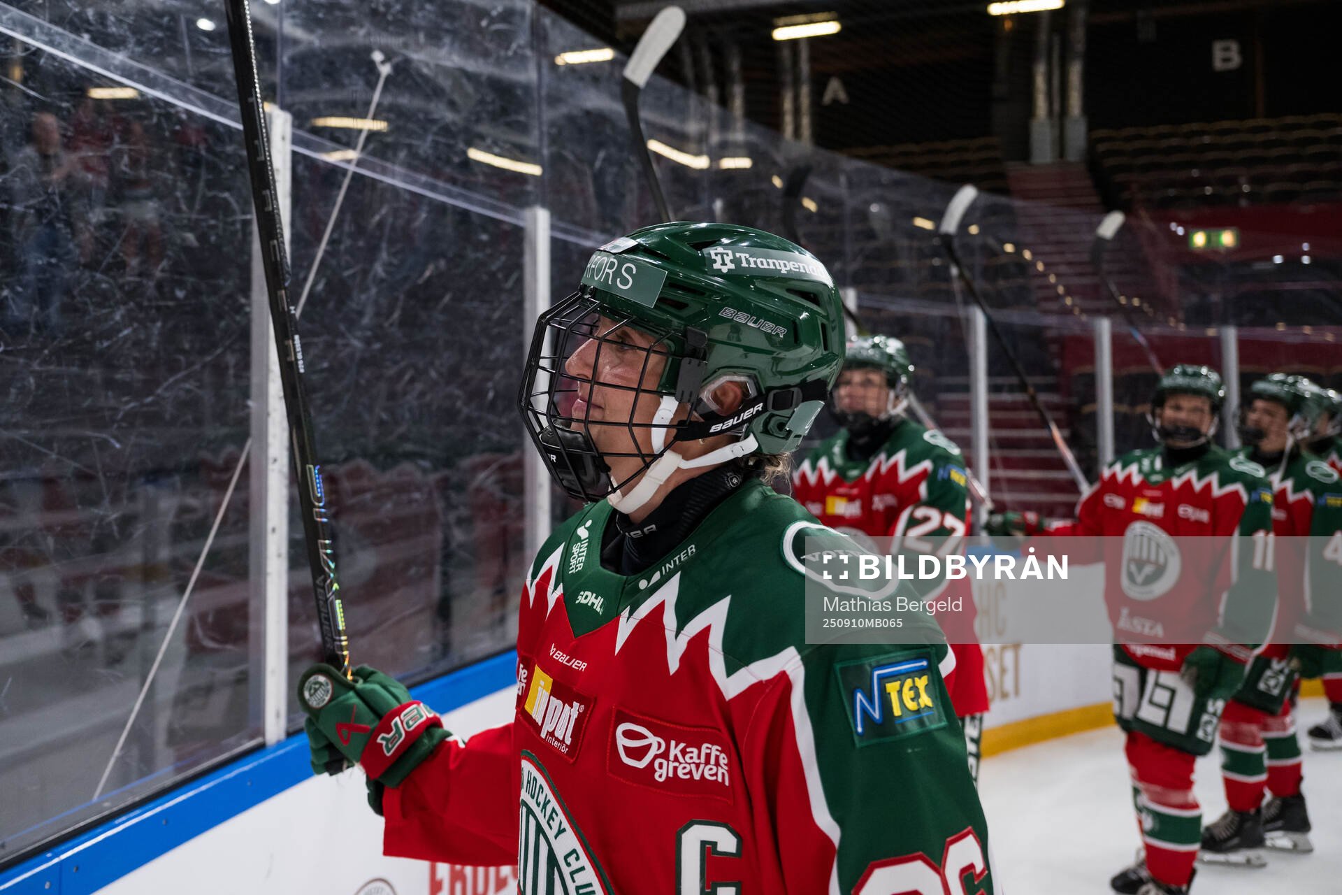 Frölundas Hanna Olsson jublar