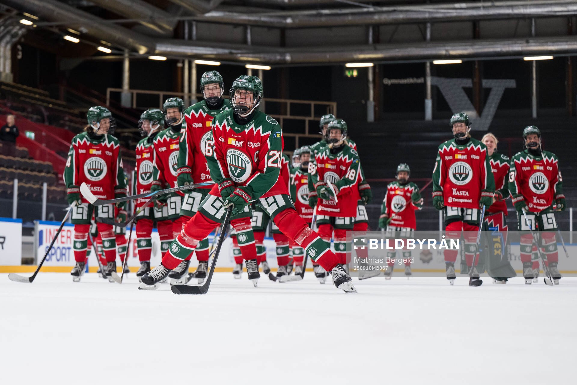 Frölundas Hanna Olsson jublar