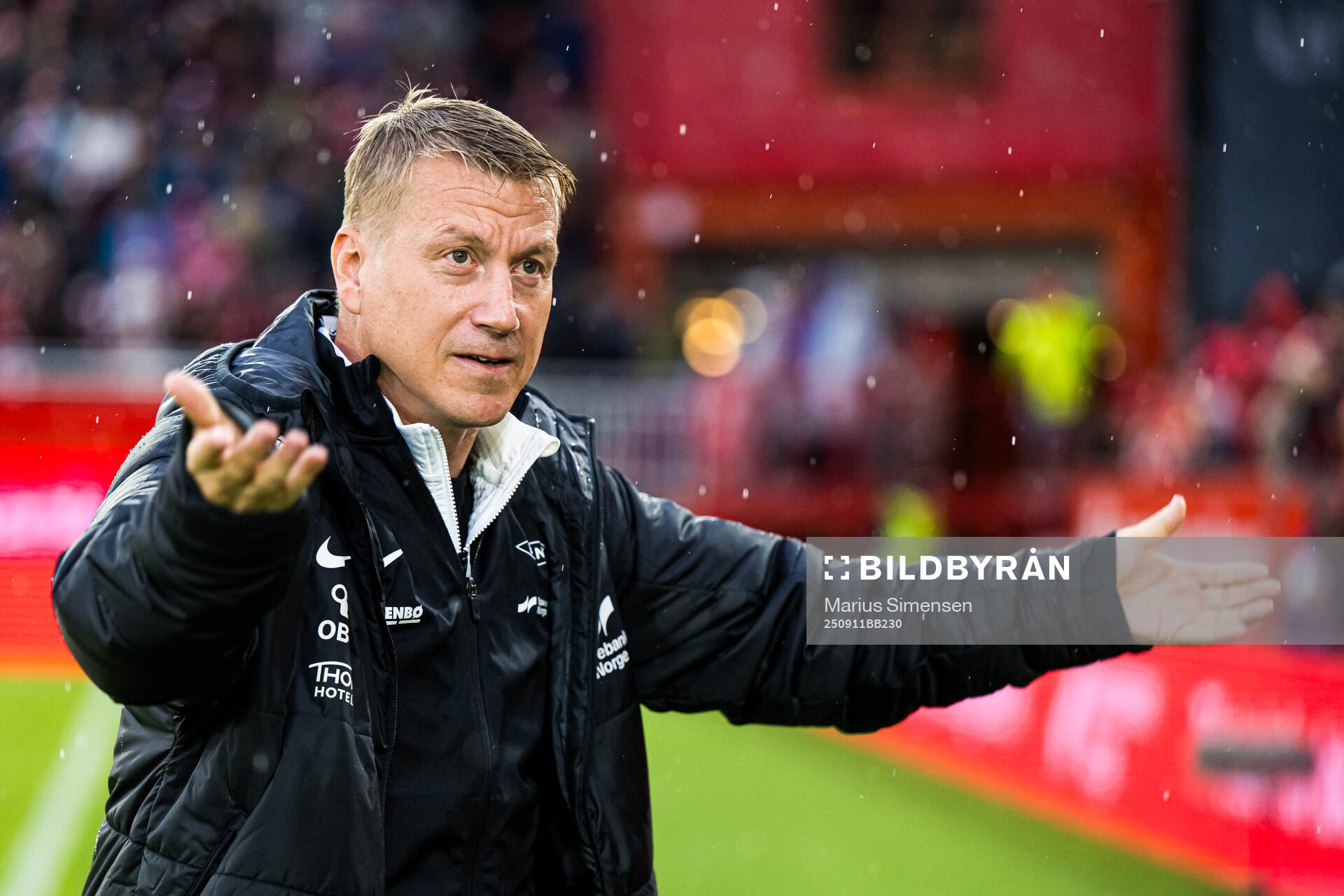 Leif Gunnar Smerud, head coach of Brann