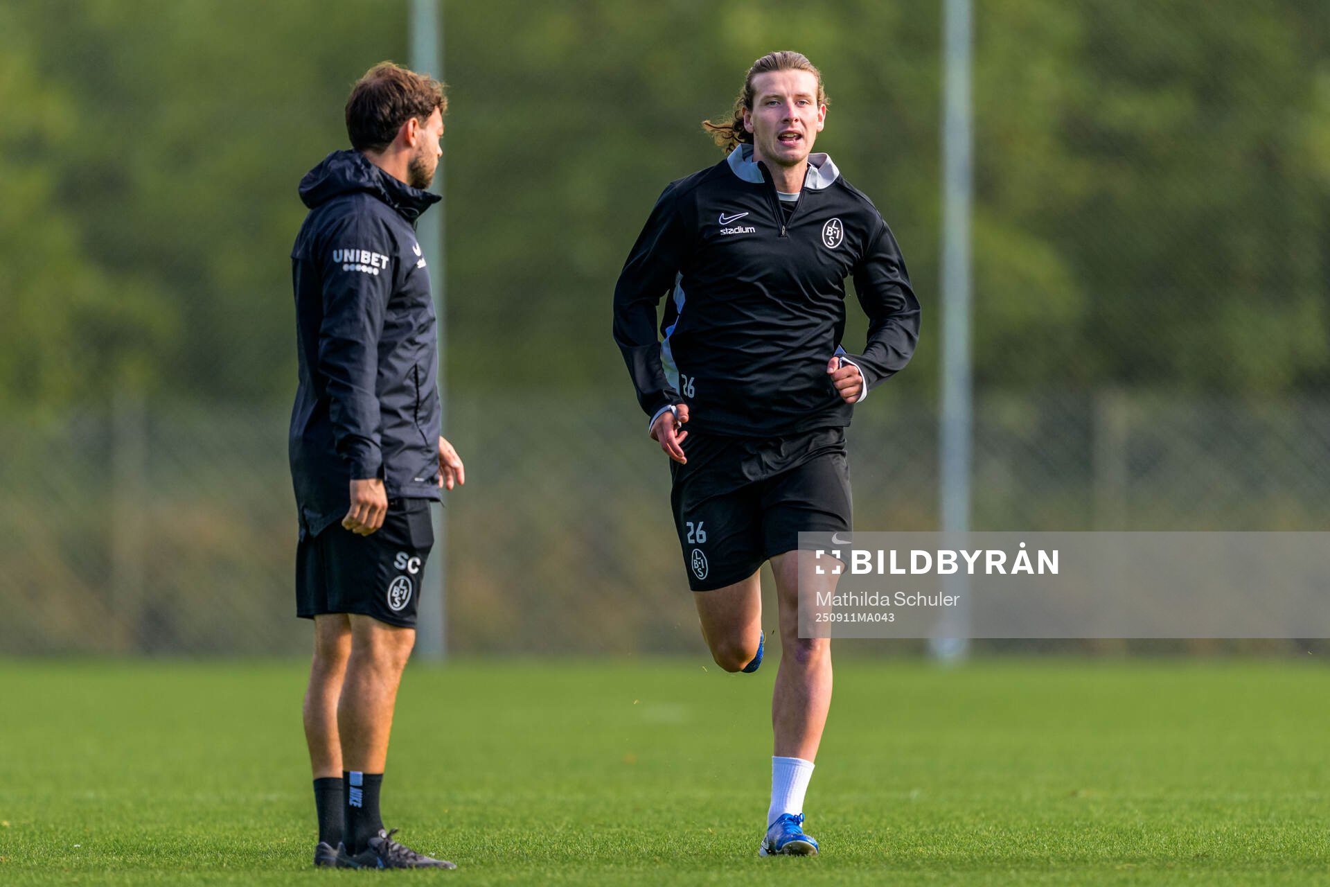 Fysioterapeut Sebastian Ceder och Andreas Murbeck
