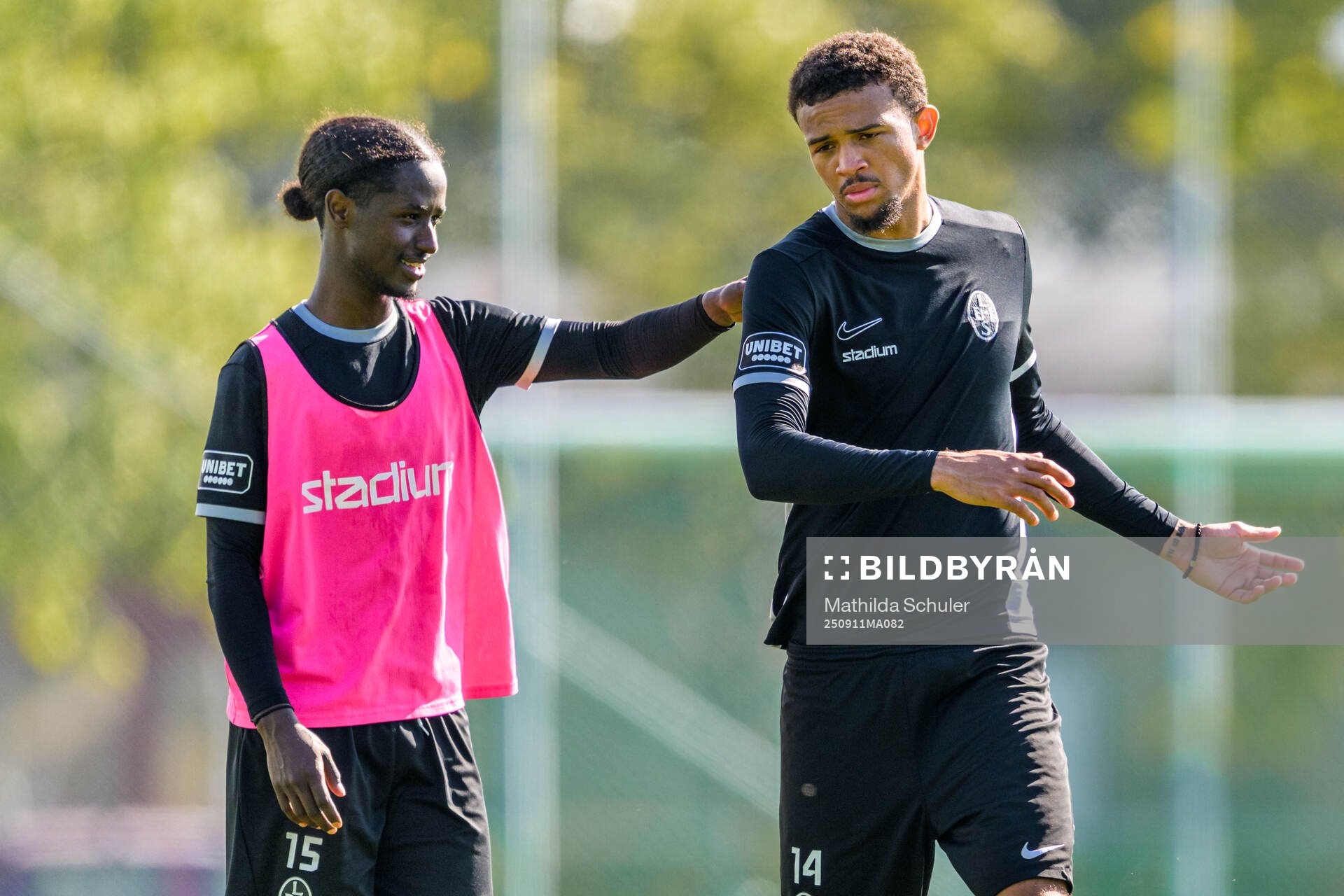 Max'Med Mohamed och Cameron Streete
