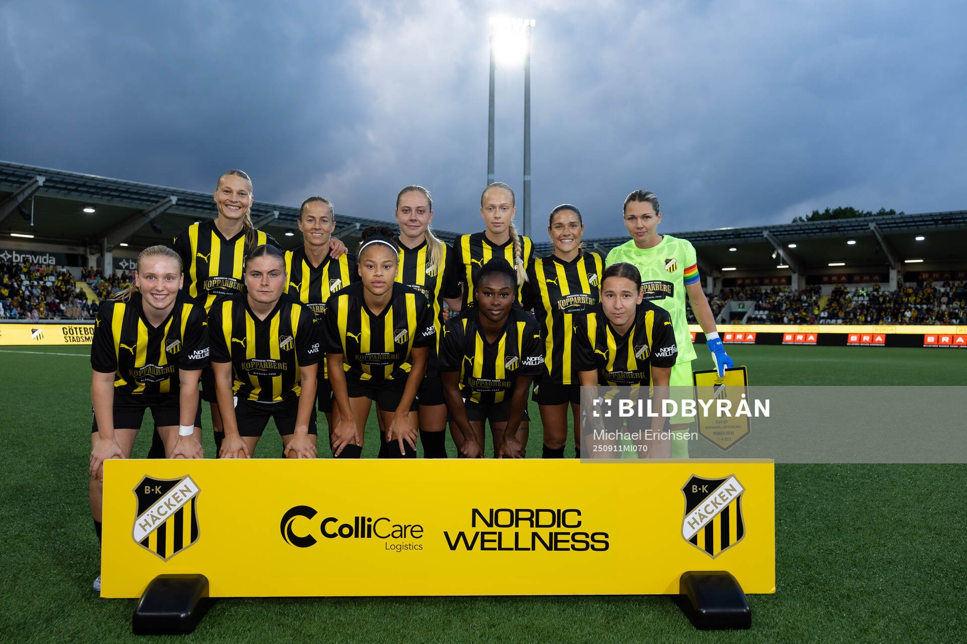 Stine Sandbech, Aivi Luik, Alice Bergström, Lisa Löwing,