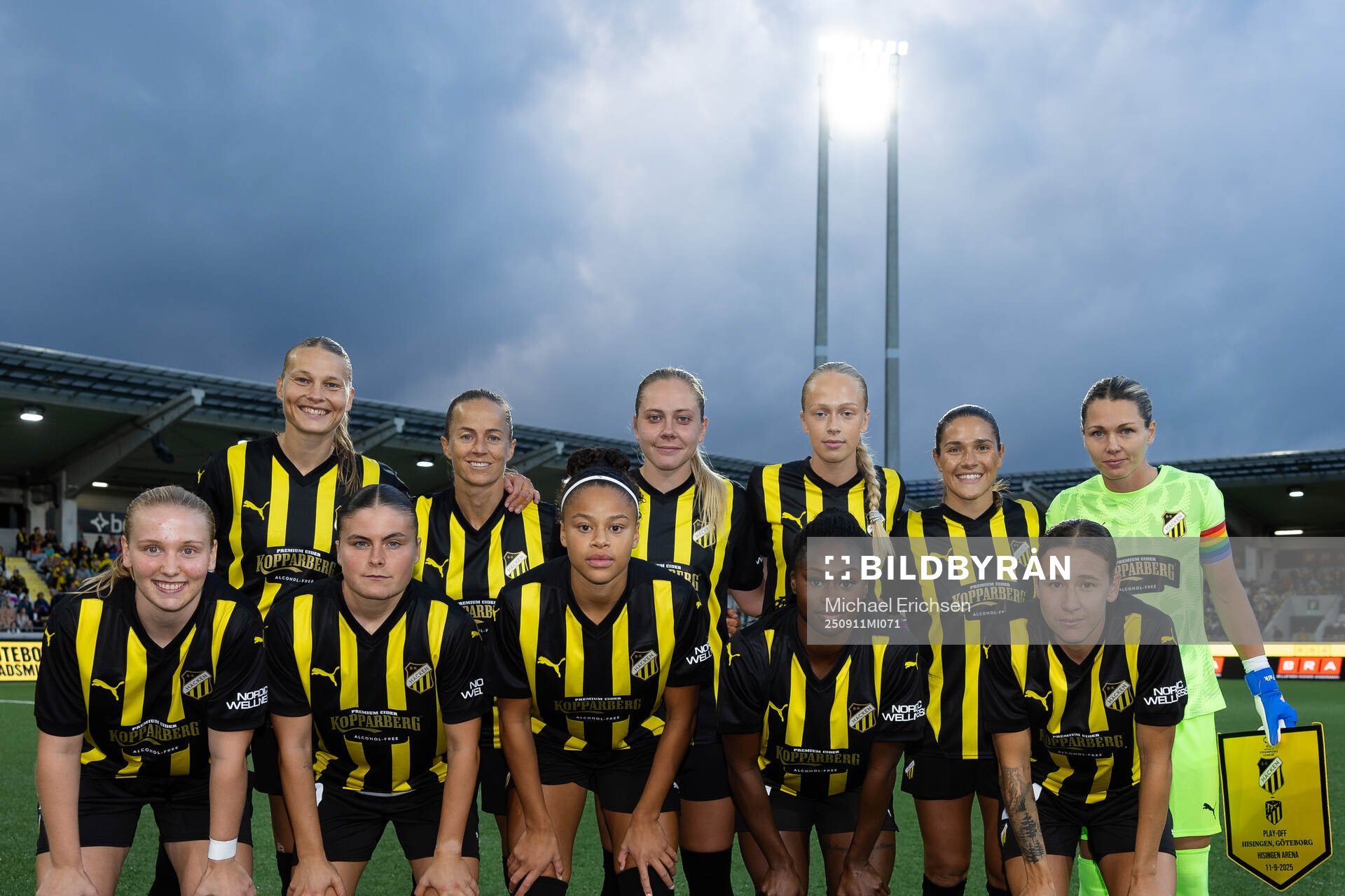 Stine Sandbech, Aivi Luik, Alice Bergström, Lisa Löwing,