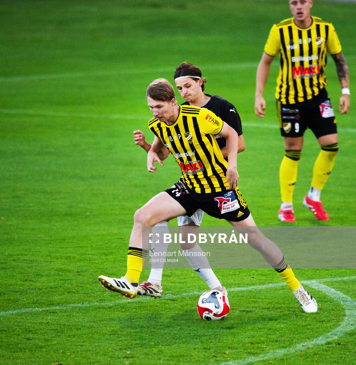 IFK Hässleholms Hugo Arvidsson i matchen i div. 2 mellan