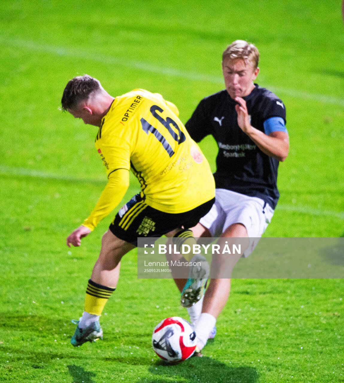 IFK Hässleholms Axel Crnalic gör en snurrigt förbi