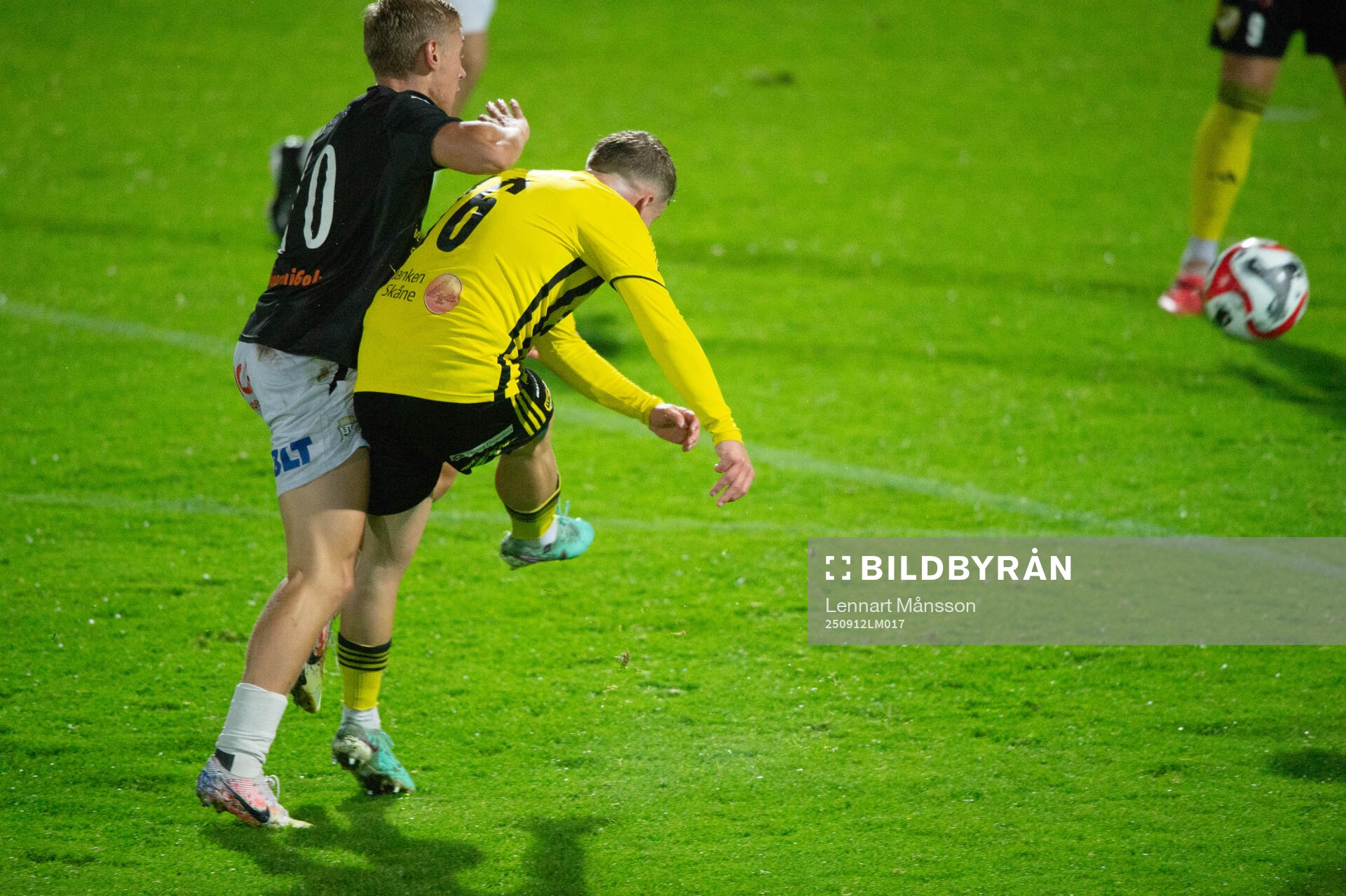 IFK Hässleholms Axel Crnalic gör en snurrigt förbi