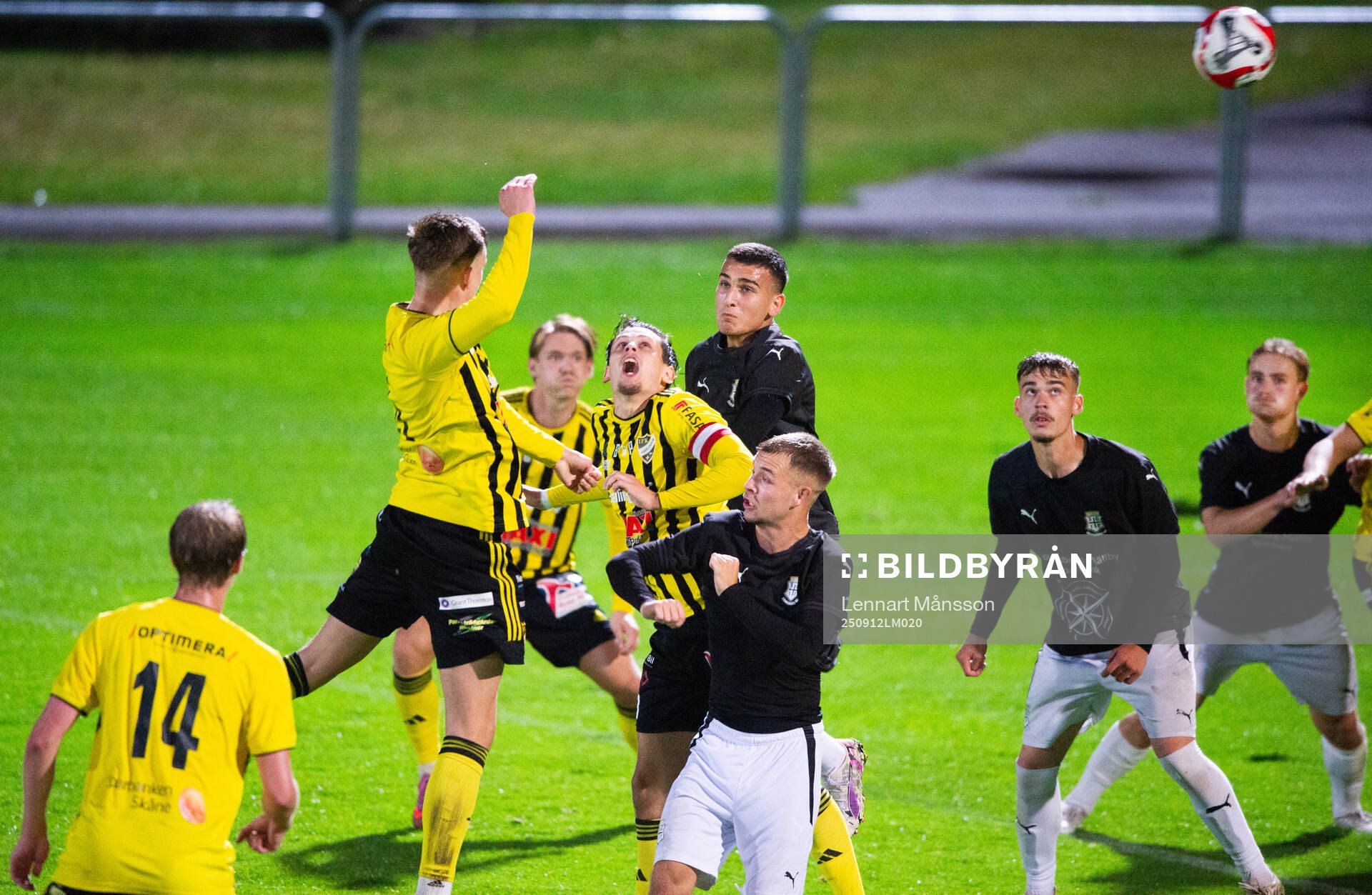 IFK Hässleholm anfaller i matchen i div. 2 mellan IFK