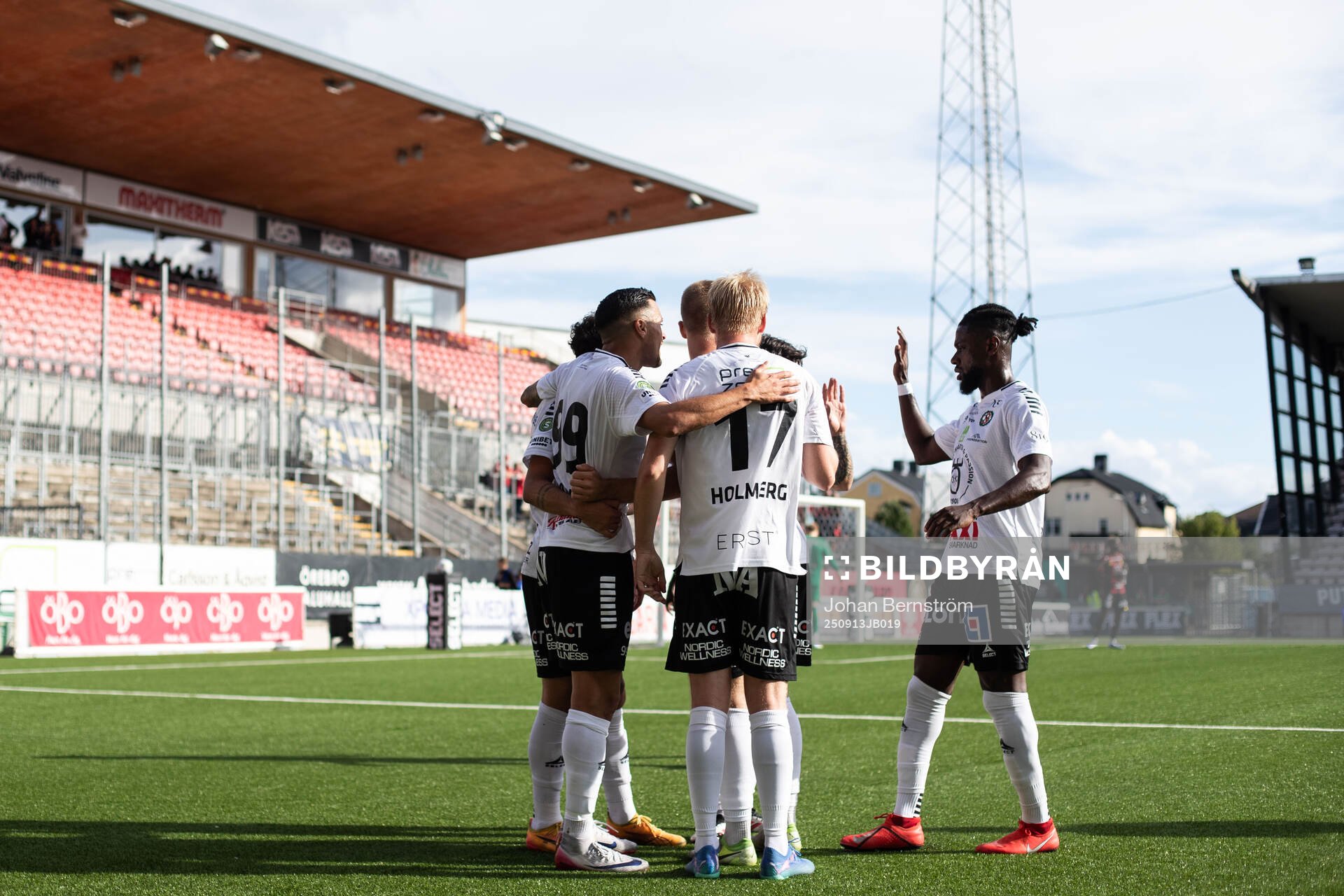Örebros Ahmed Yasin, Karl Holmberg och Erik Andersson