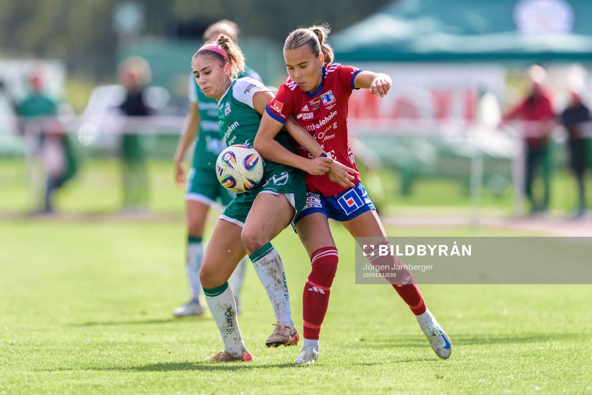 Alingsås Julia Elvbo och Vittsjös Ilona Walta