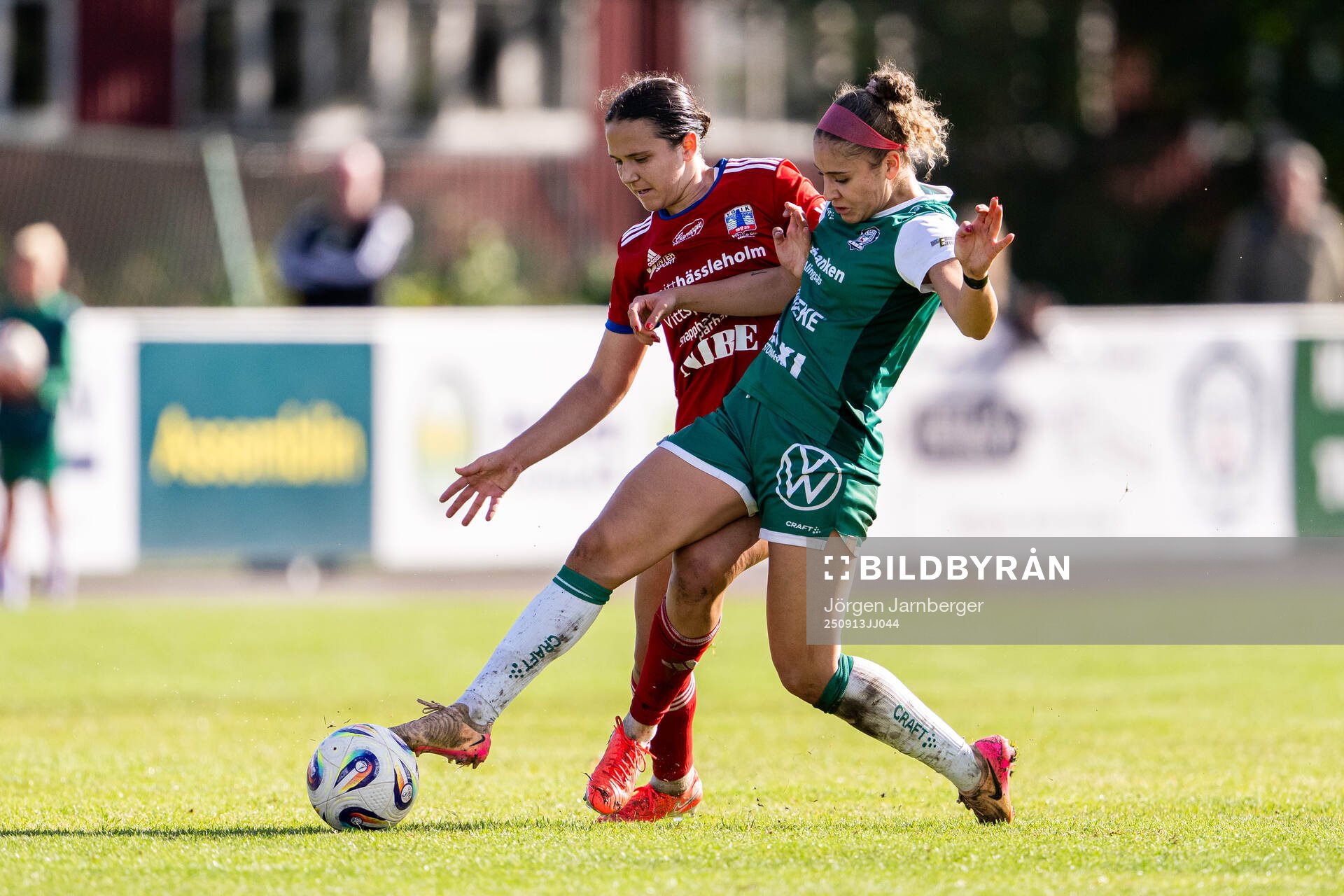 Vittsjös Daniela Galic och Alingsås Julia Elvbo
