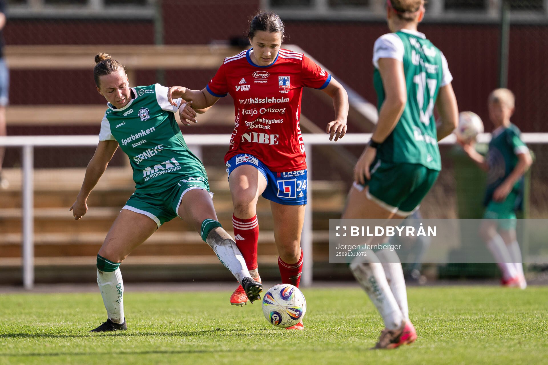 Alingsås Emmy Blomberg och Vittsjös Daniela Galic