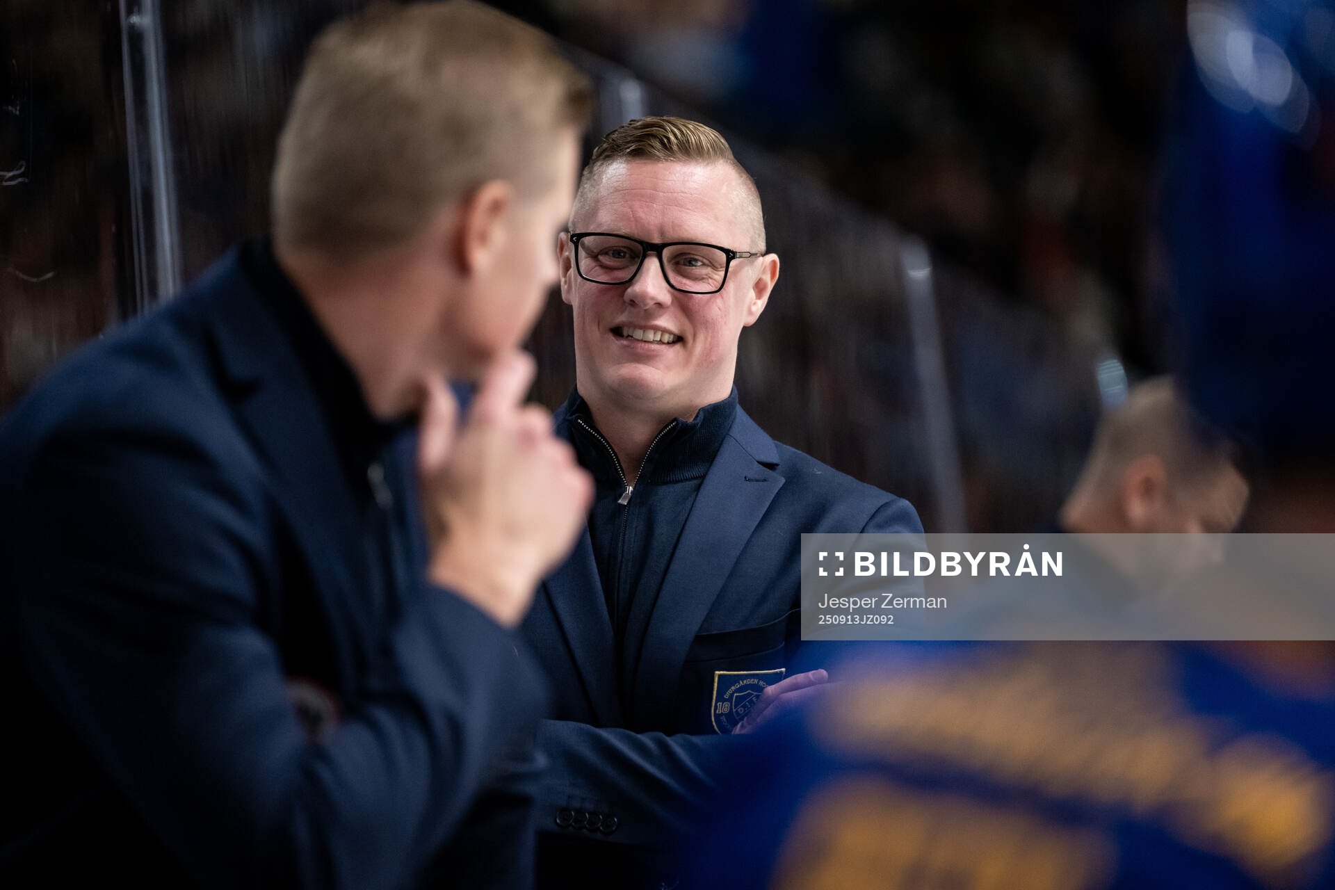Djurgårdens tränare Robert Kimby
