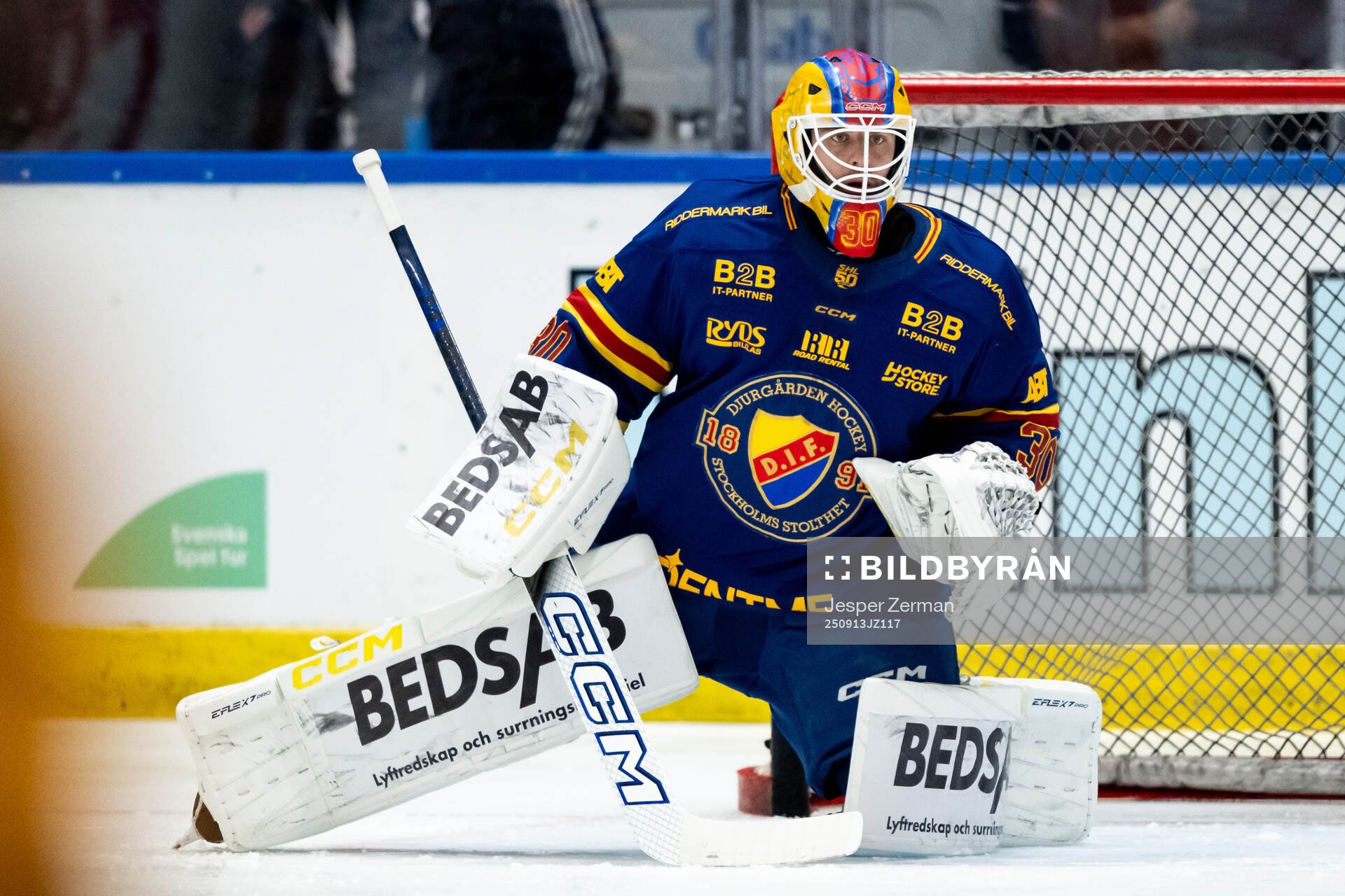 Djurgårdens målvakt Hugo Hävelid
