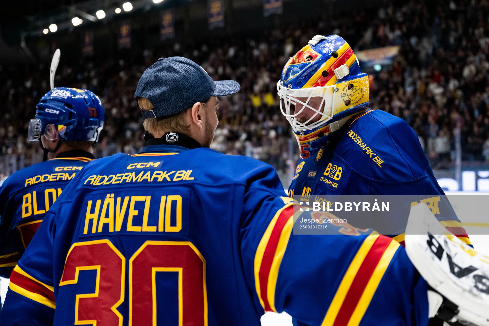 Djurgårdens målvakt Magnus Hellberg och målvakt Hugo