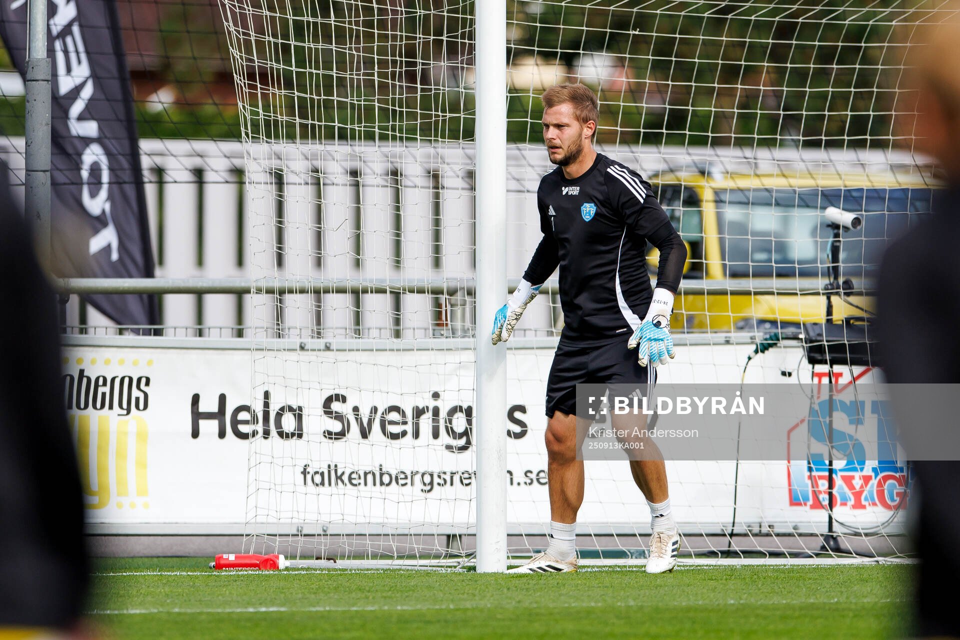 Falkenbergs målvakt Anton Andersson