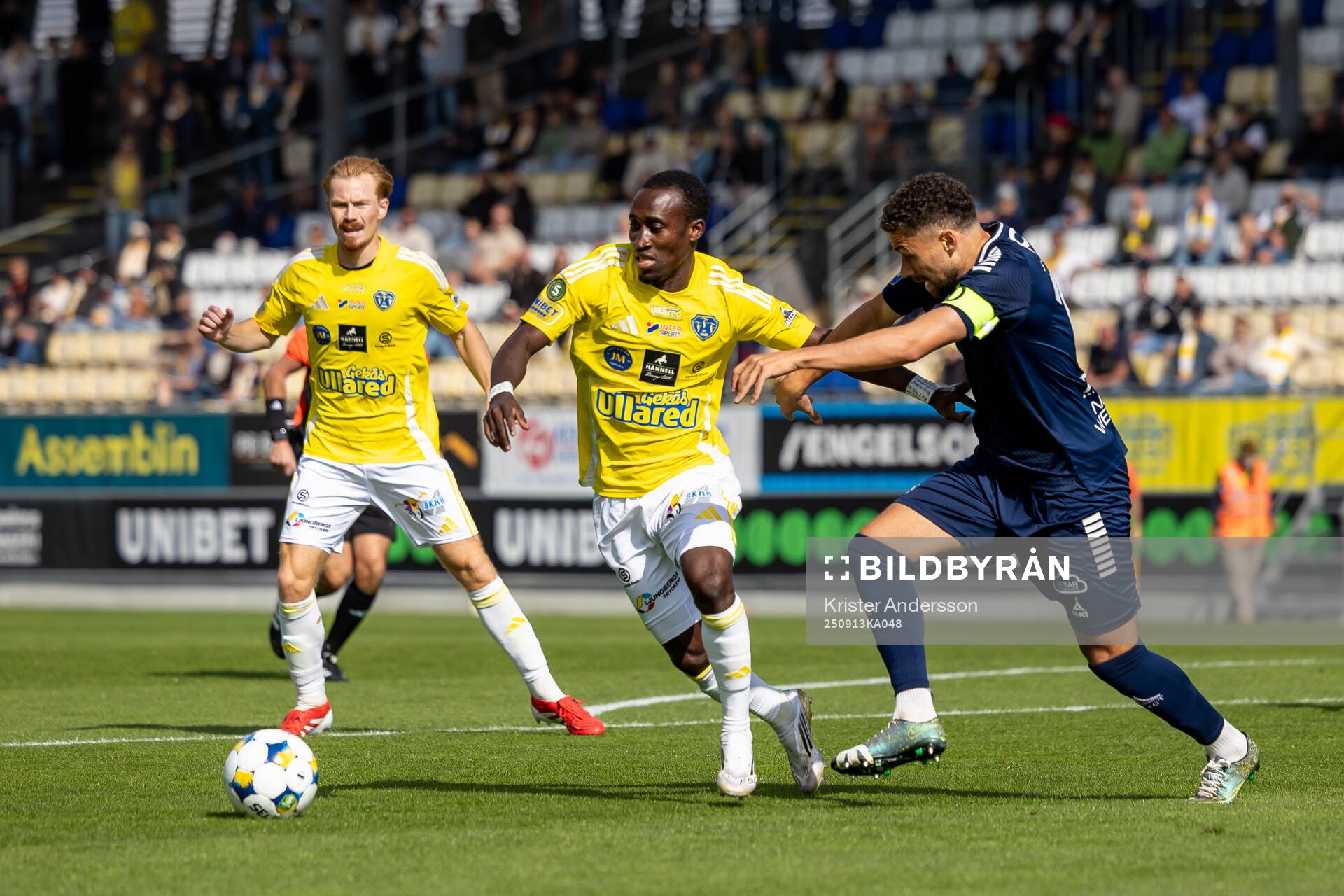 Falkenbergs Wanbe Godwin Aguda och Utsiktens Alexander