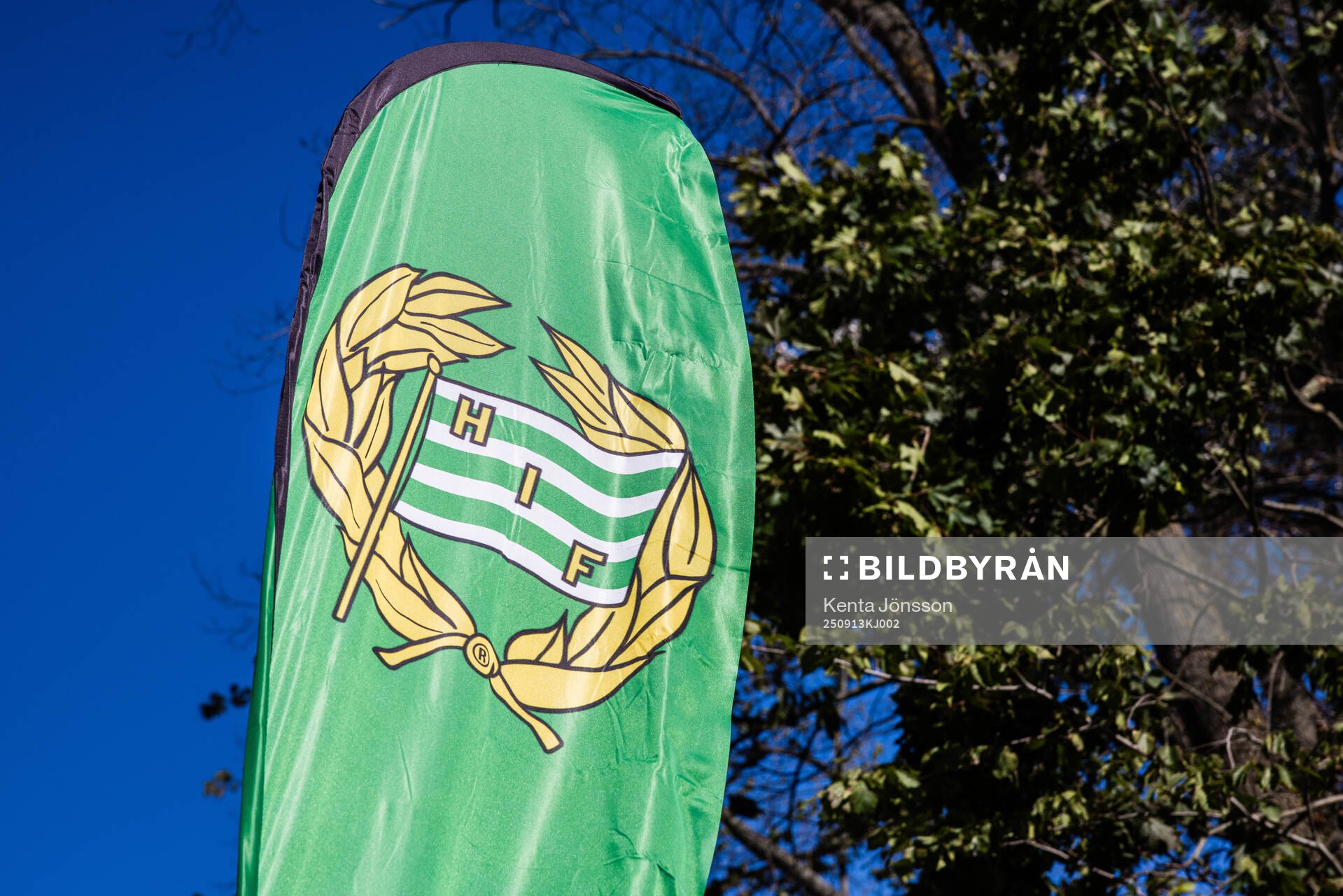 En vepa med Hammarbys logotyp