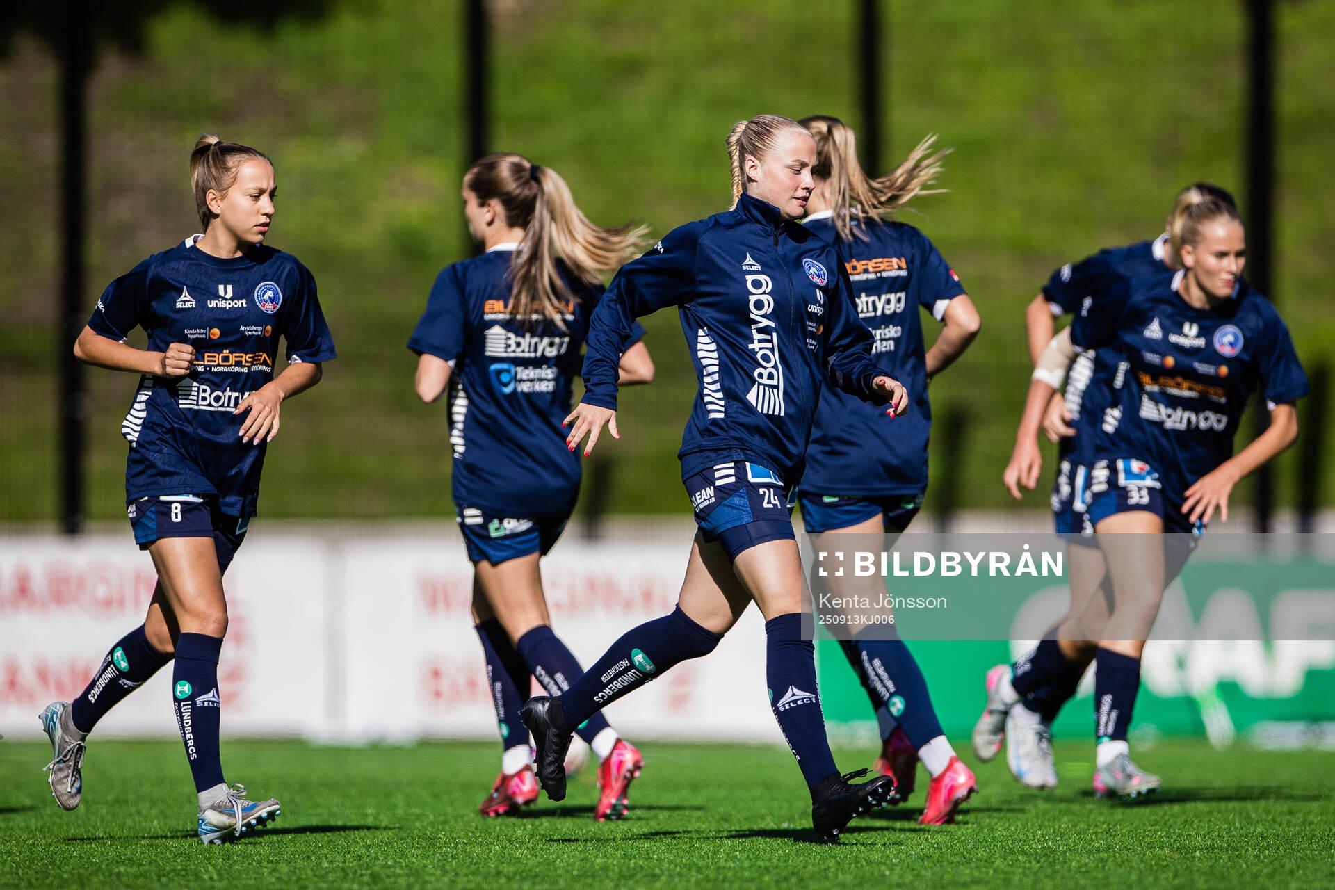 Linköpings Sara Eriksson och Tyra Andersson