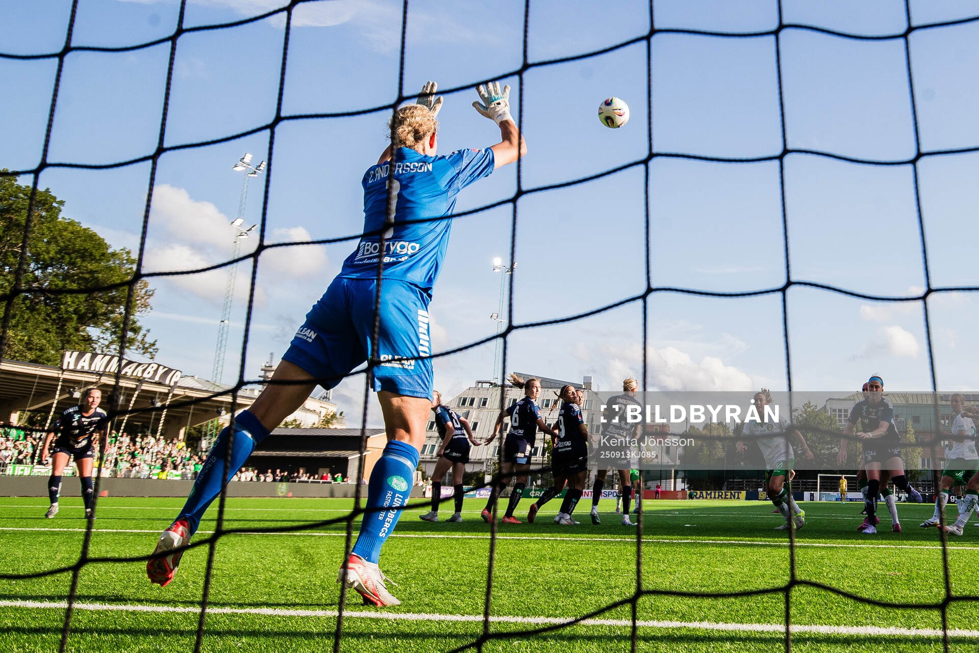 Linköpings målvakt Cajsa Andersson