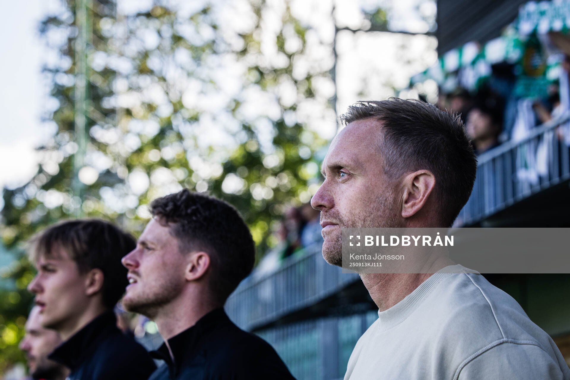 Hammarbys tränare Martin Sjögren