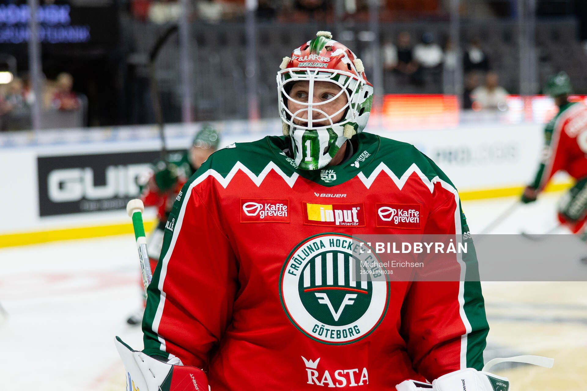 Frölundas målvakt Lars Johansson