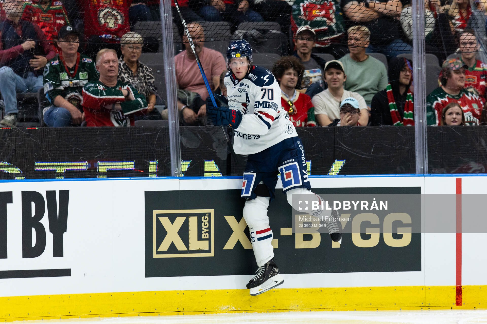 Linköpings Fredrik Karlström jublar
