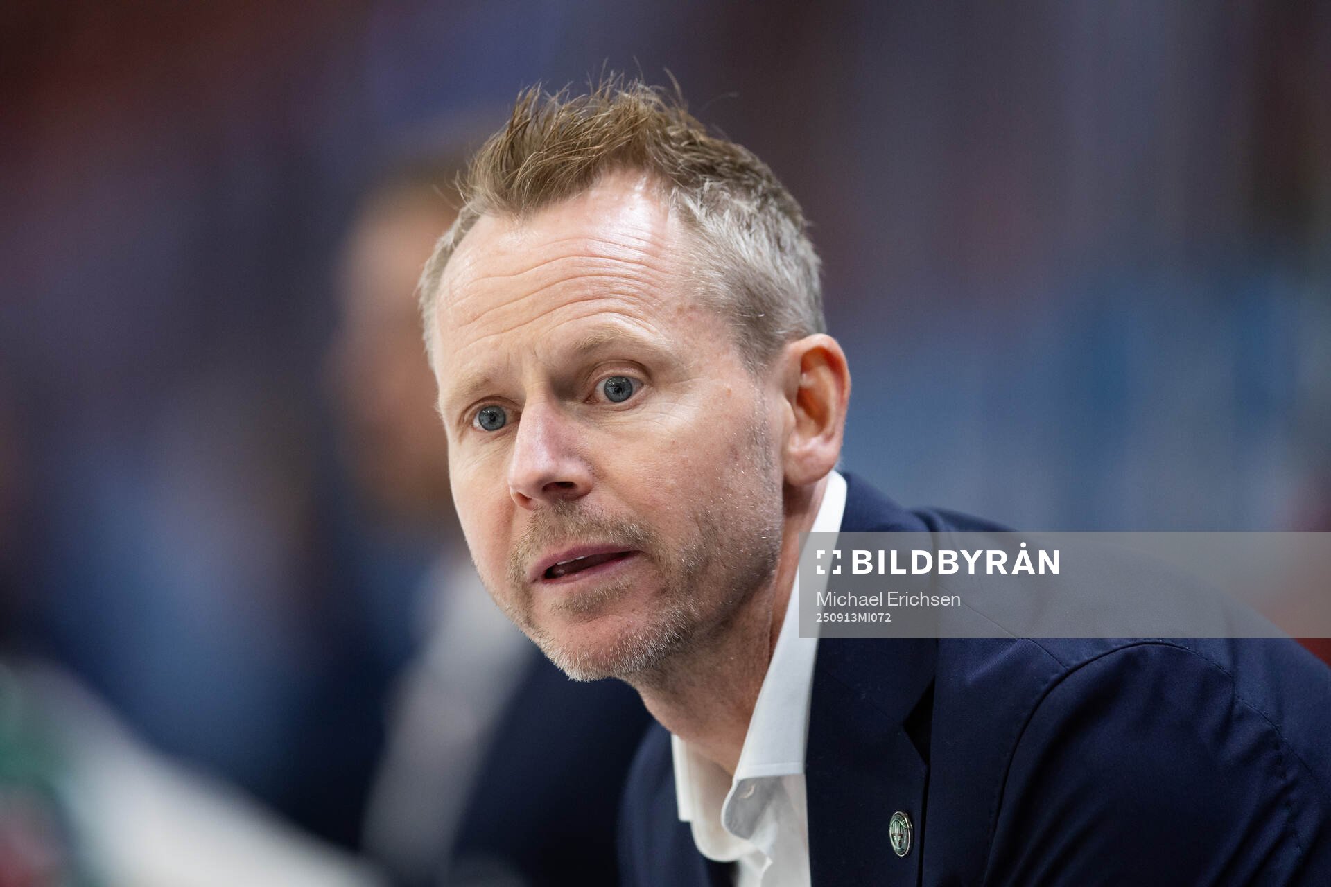 Frölundas tränare Robert Ohlsson