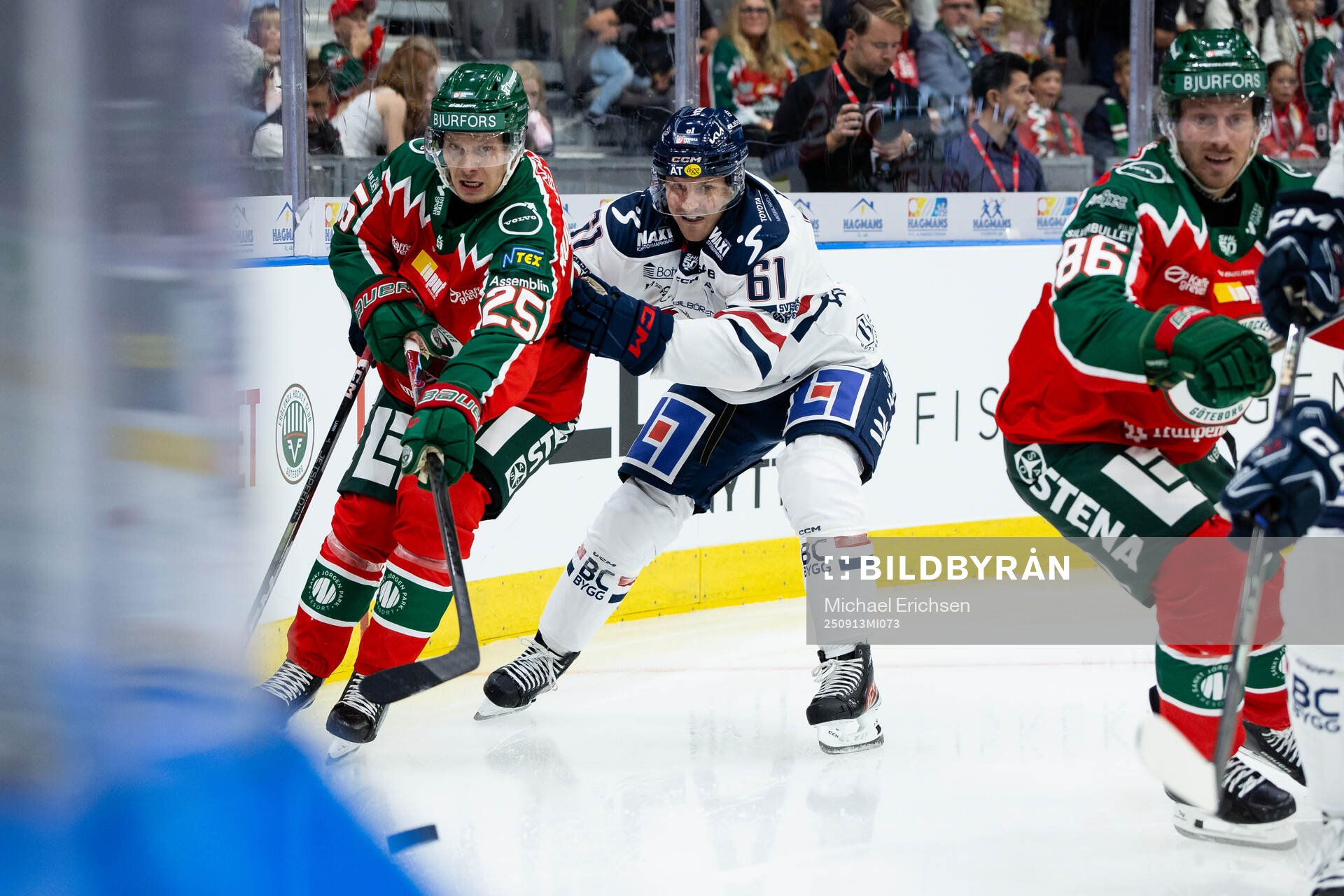 Frölundas Arttu Ruotsalainen och Linköpings Markus Ljungh