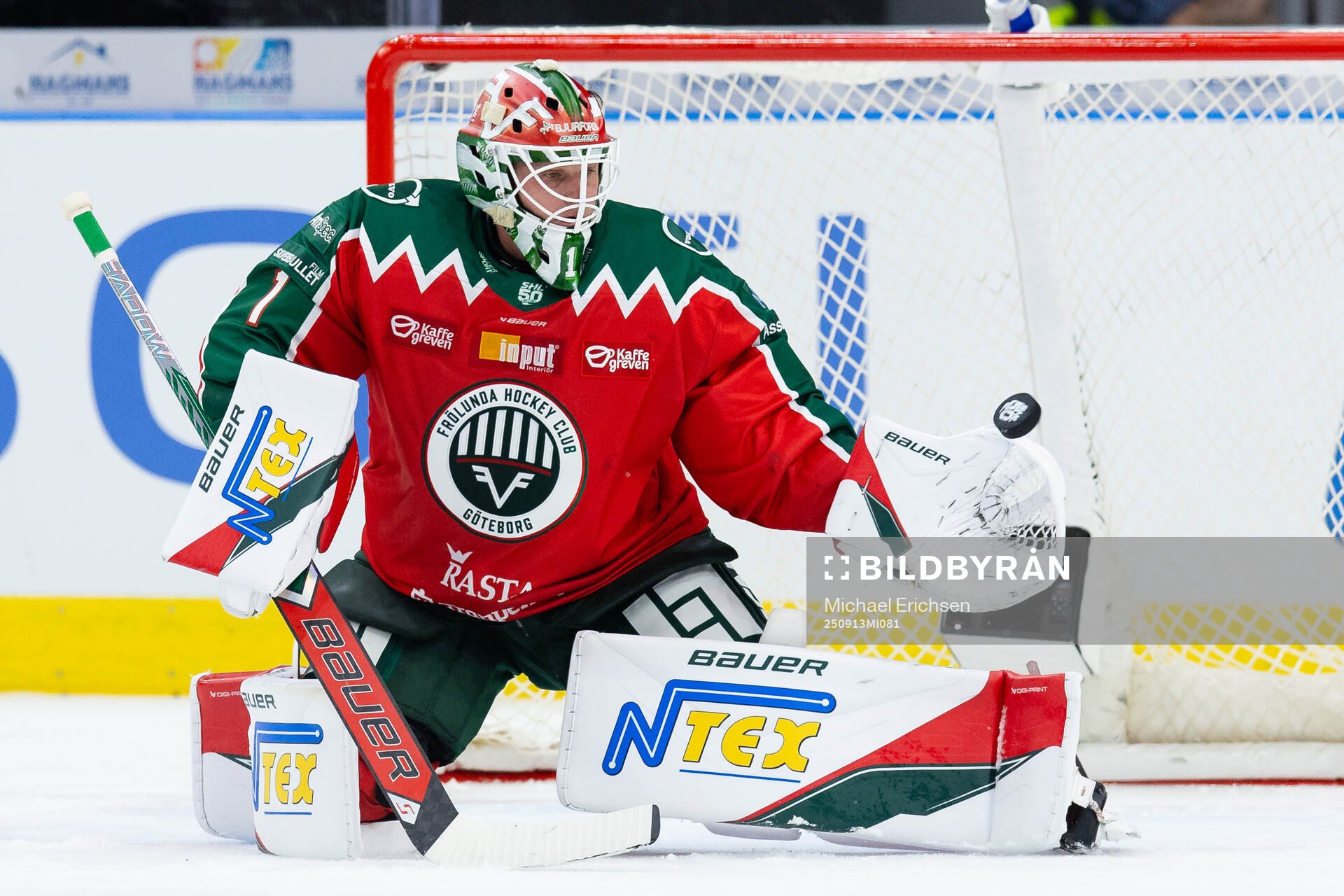 Frölundas målvakt Lars Johansson
