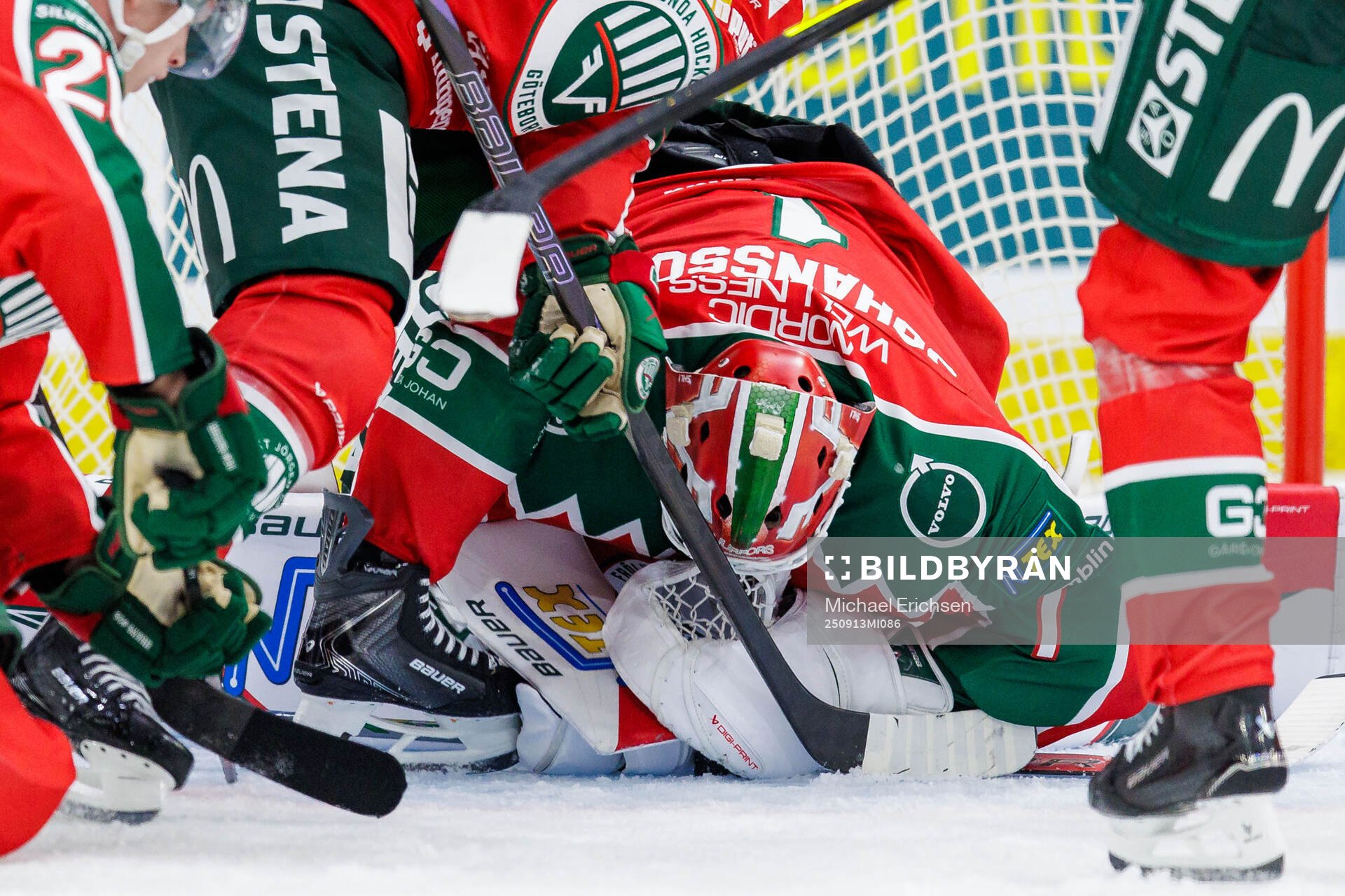 Frölundas målvakt Lars Johansson