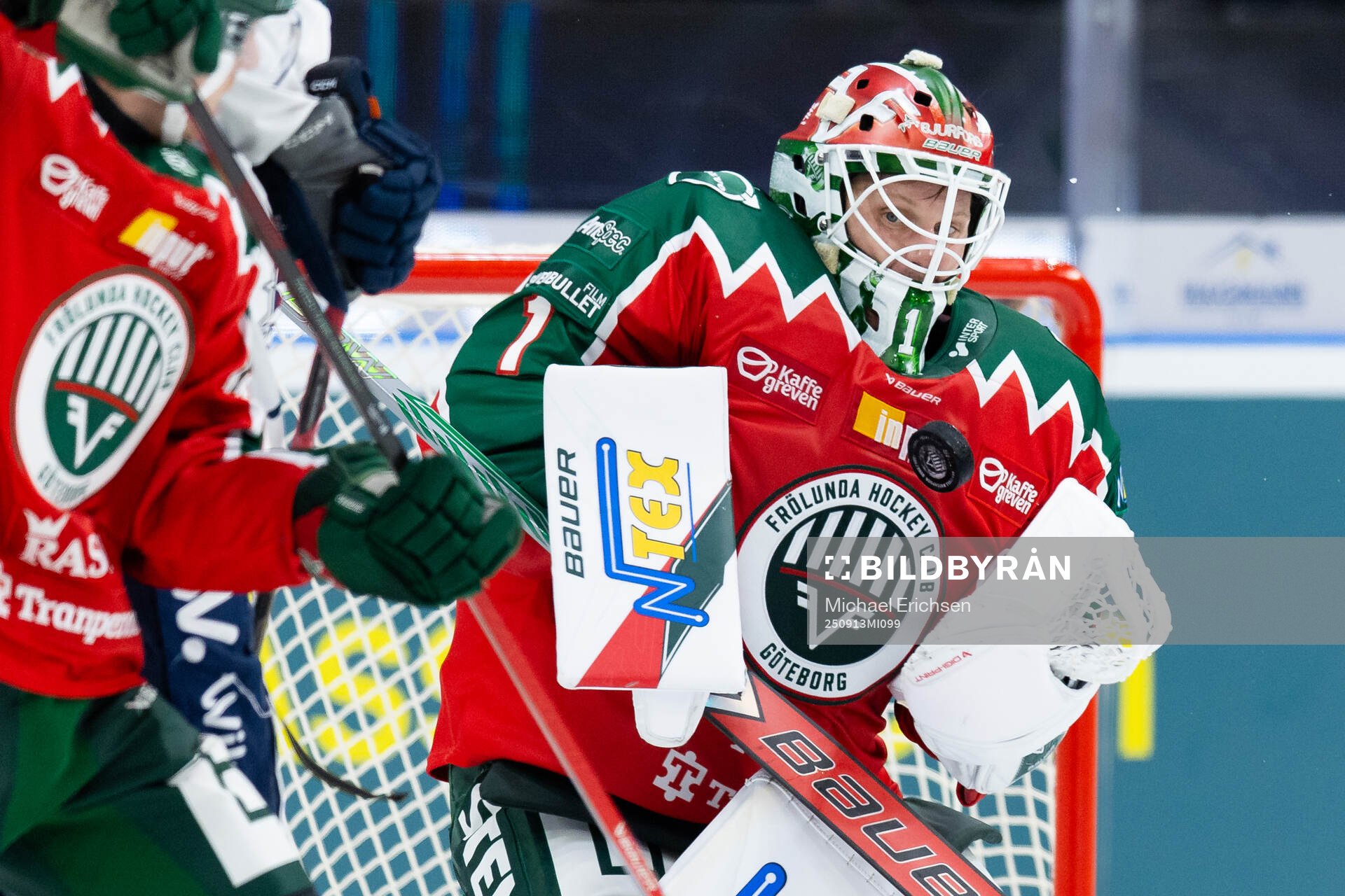 Frölundas målvakt Lars Johansson