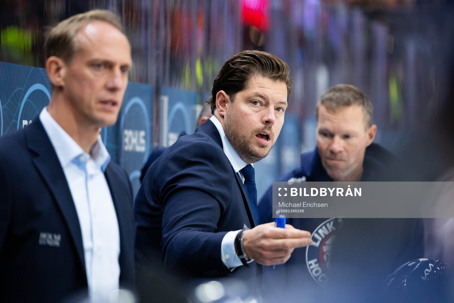 Linköpings assisterande tränare Mattias Zackrisson