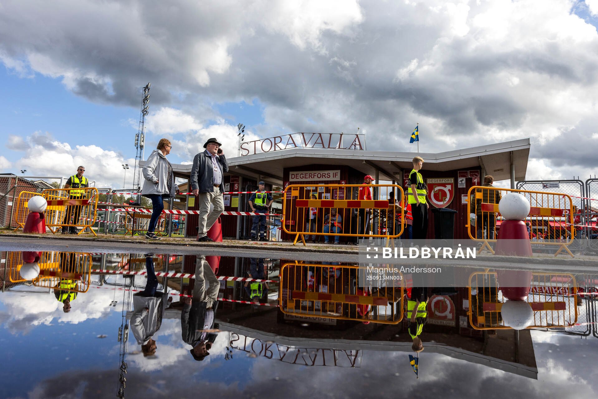Exteriör vy av Stora Valla