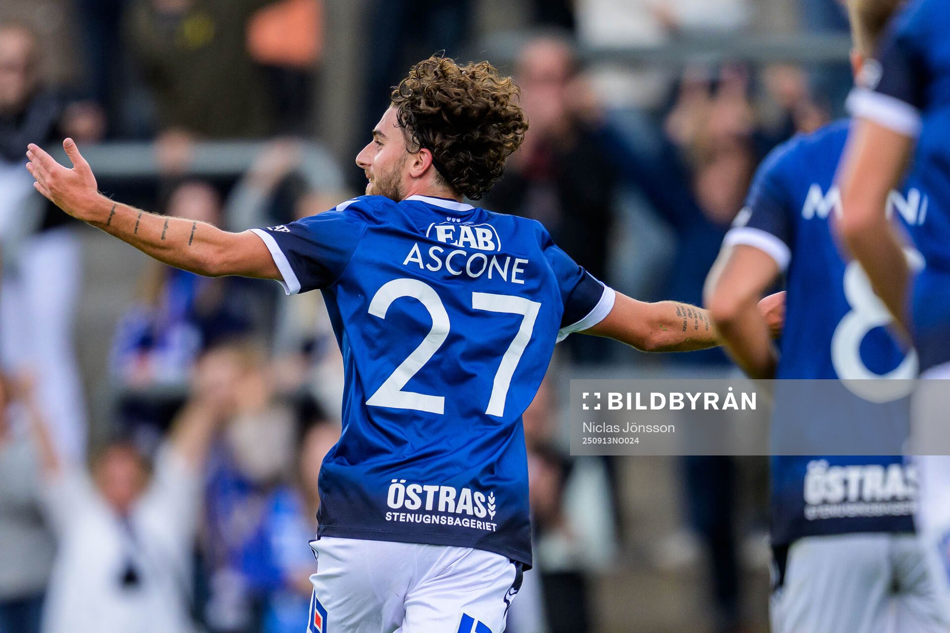 Halmstads Rocco Ascone jublar