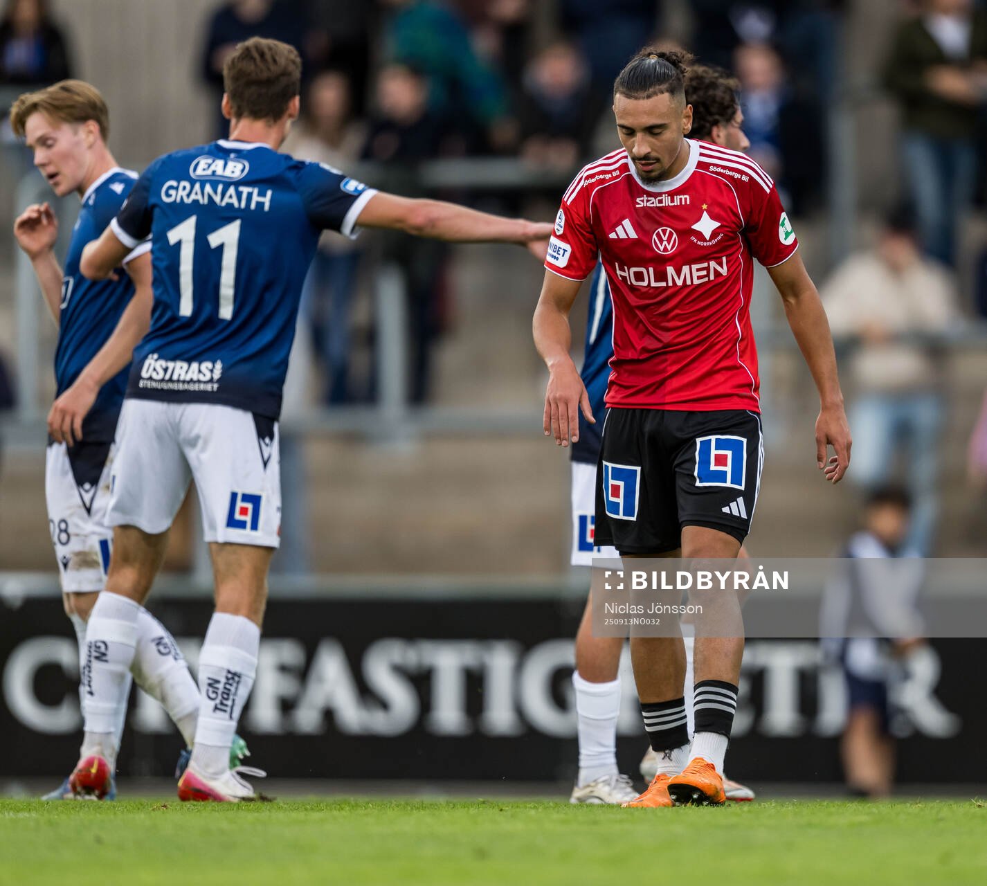IFK Norrköpings Moutaz Neffati deppar
