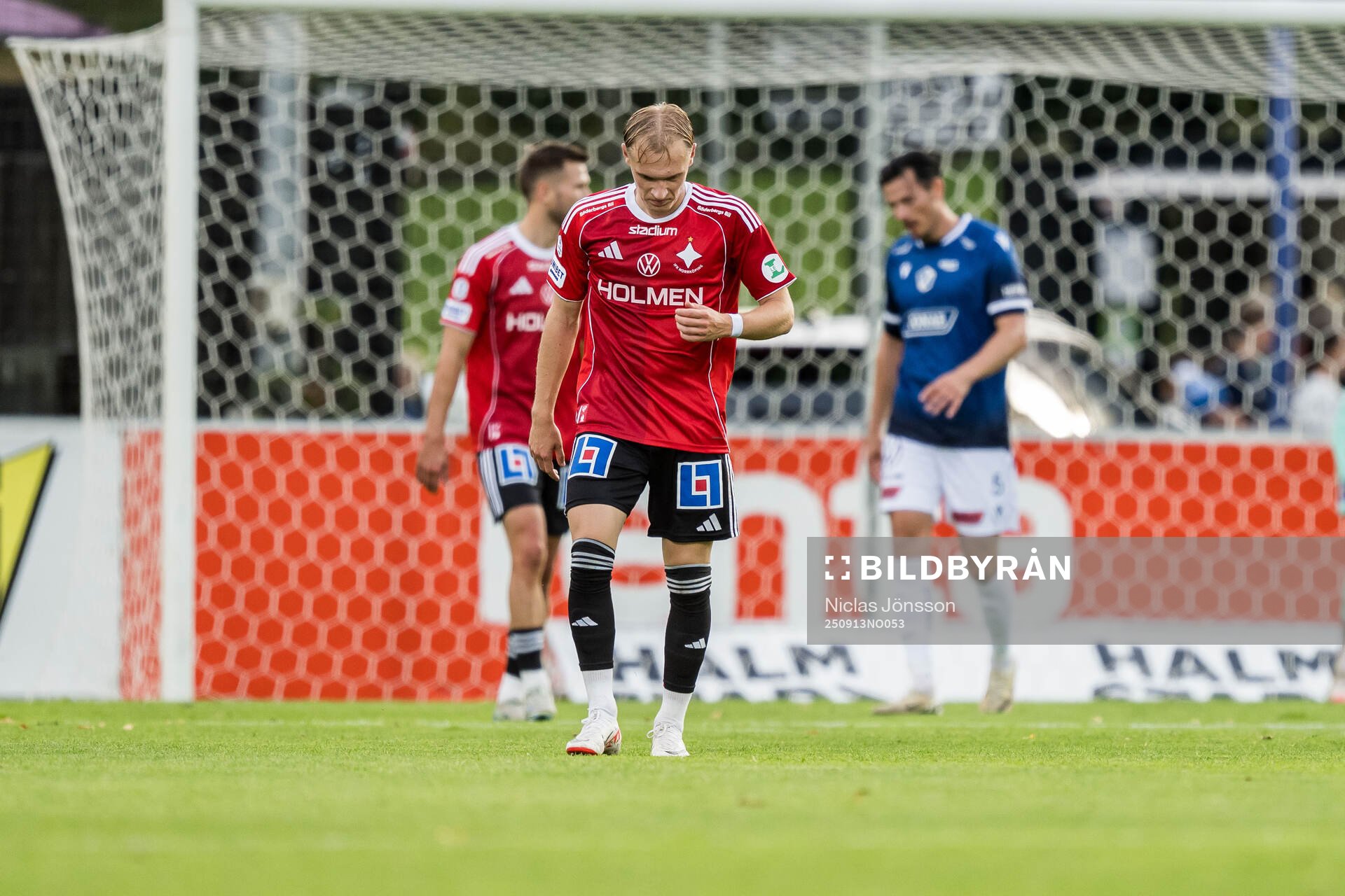 IFK Norrköpings Marcus Baggesen deppar