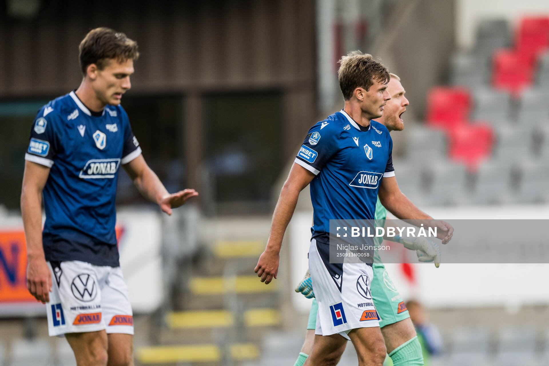 Halmstads Filip Schyberg deppar