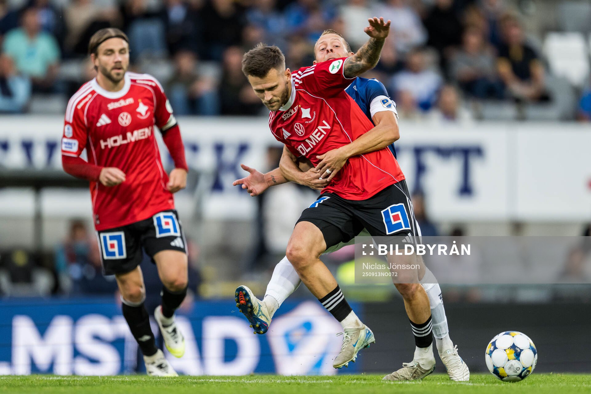 IFK Norrköpings Arnor Traustason och Halmstads Joel
