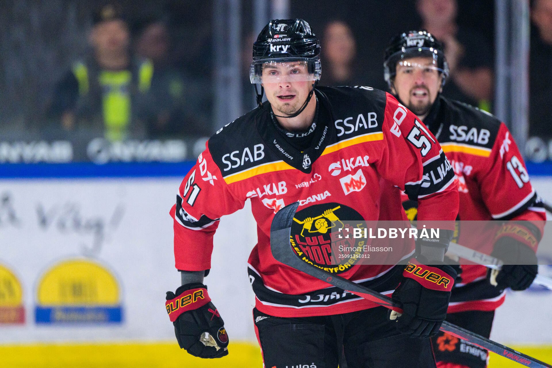 Luleås Markus Nurmi jublar