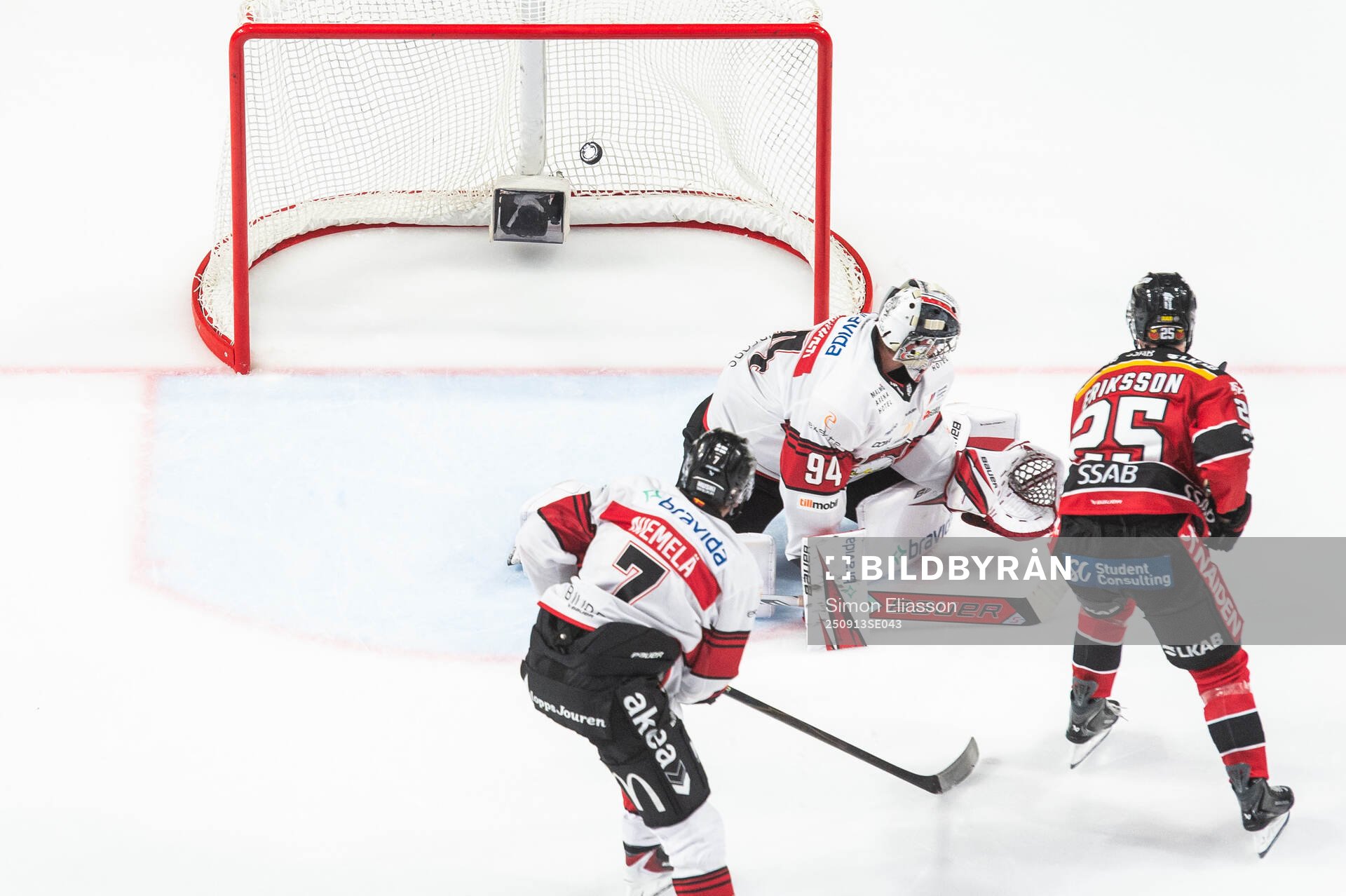Luleås Filip Eriksson gör 5-0 på Malmö Redhawks