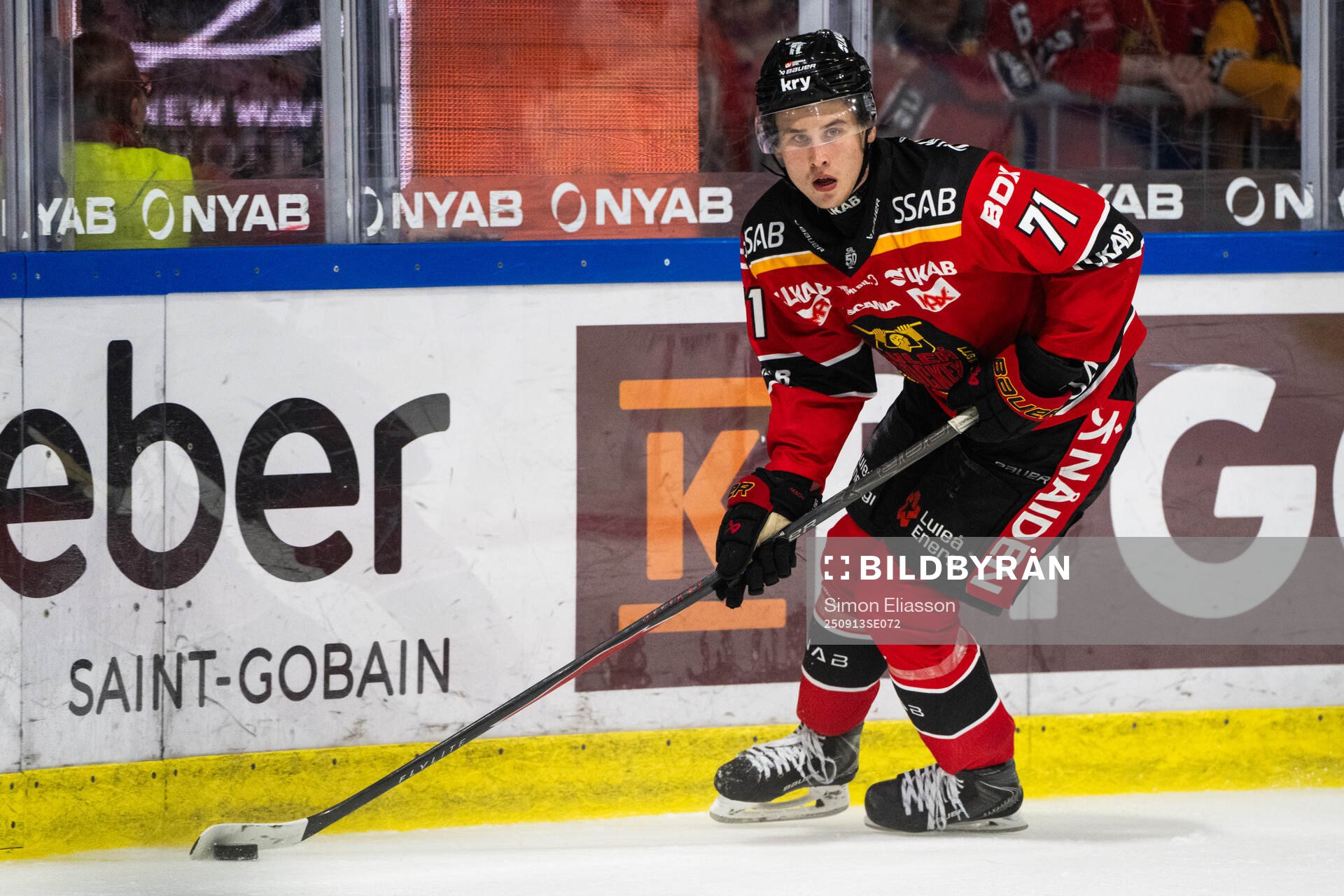 Luleås Jakob Ihs-Wozniak