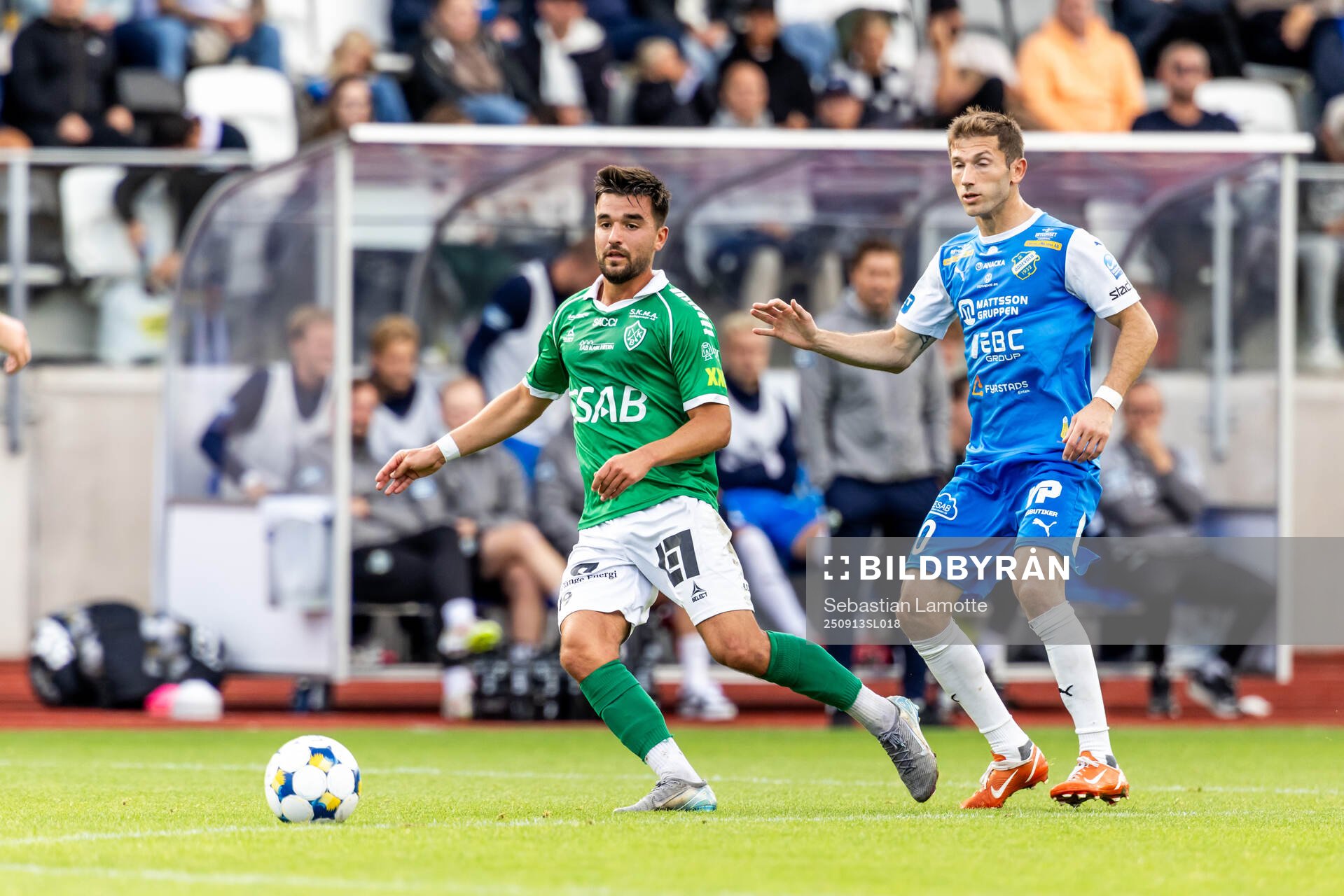 Brages Haris Brkic och Oddevolds Liridon Kalludra