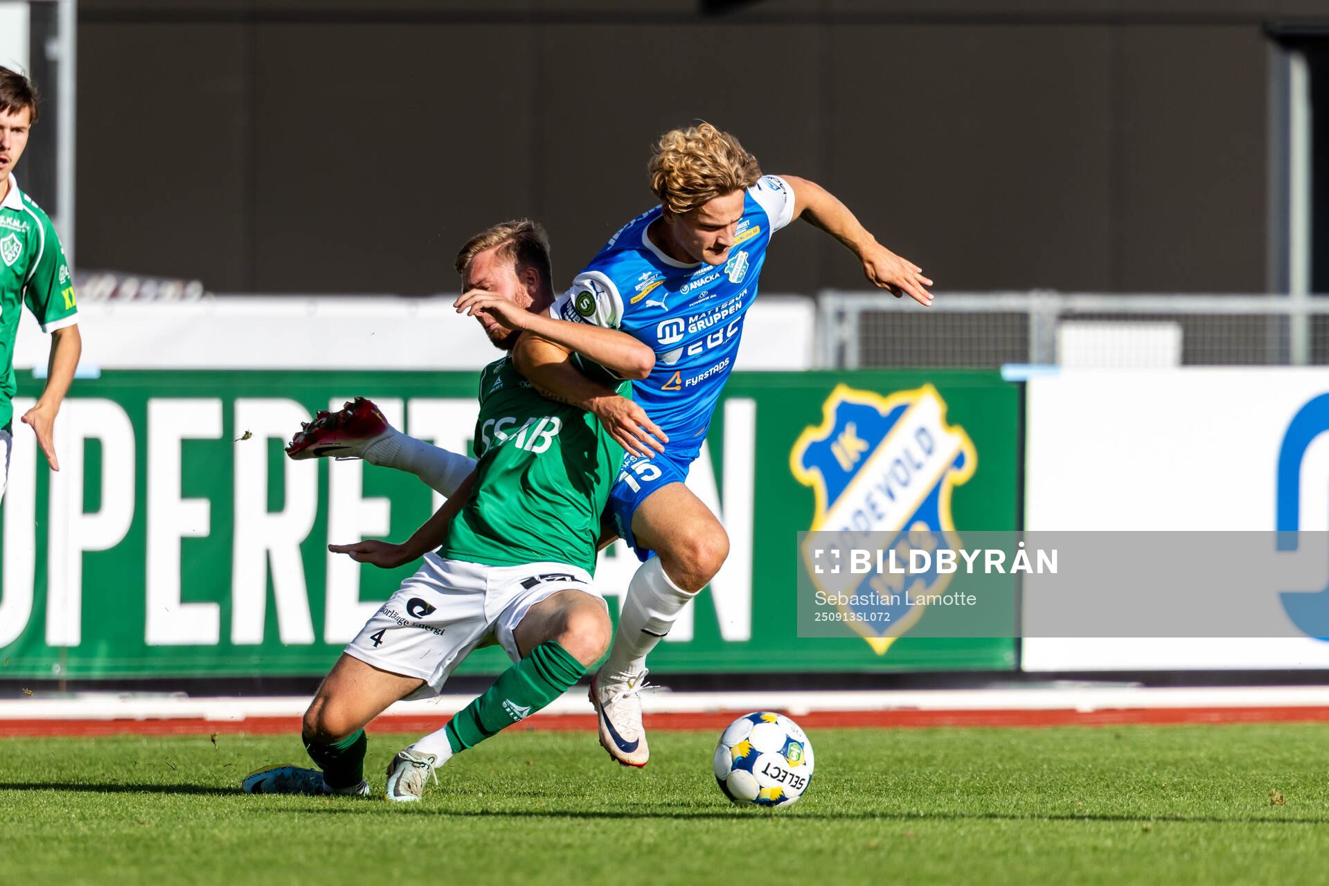Brages Malte Persson och Oddevolds Vincent Poppler