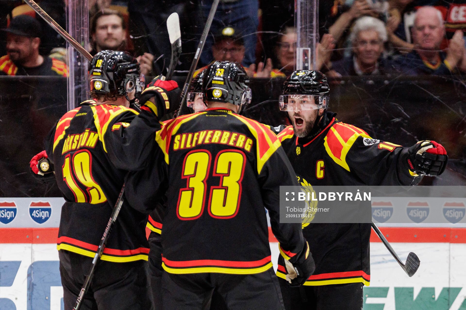 Brynäs Johan Larsson jublar