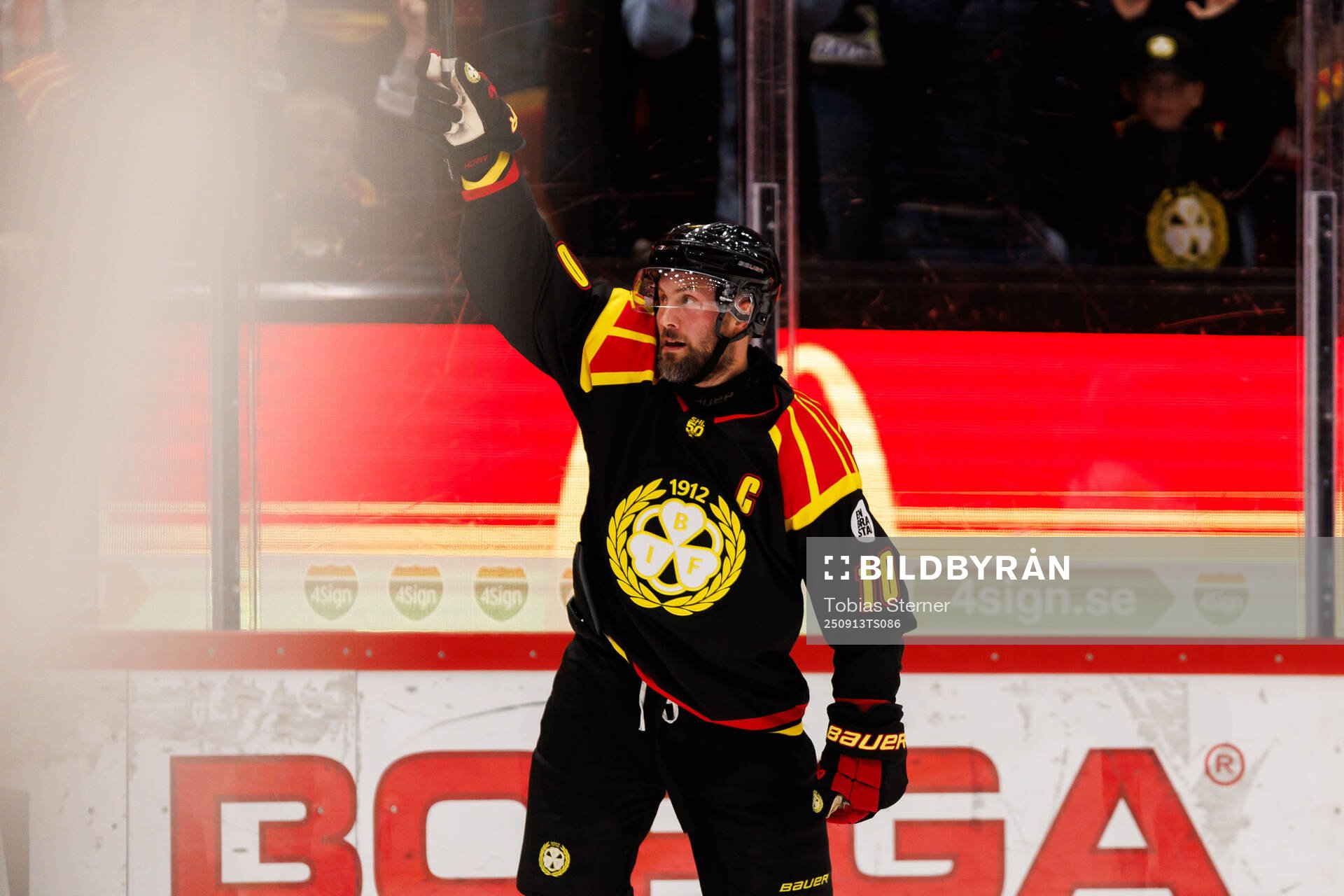 Brynäs Johan Larsson jublar