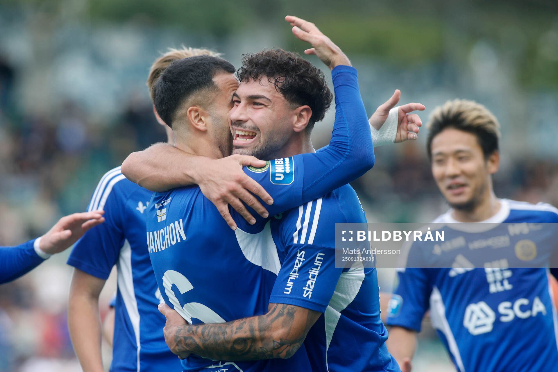 GIF Sundsvalls Carlos Martinez Ruiz jublar